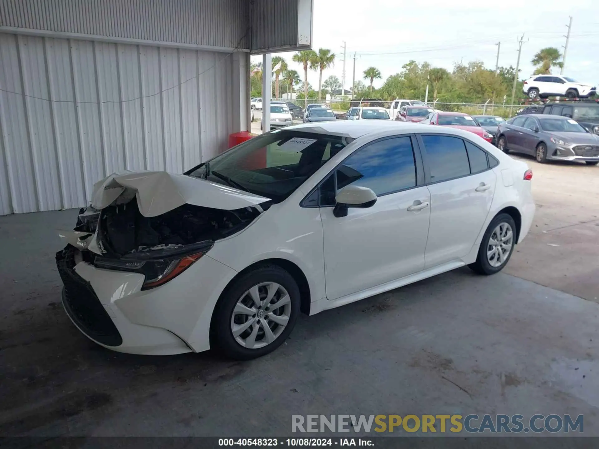 2 Photograph of a damaged car JTDEPMAE5NJ191242 TOYOTA COROLLA 2022