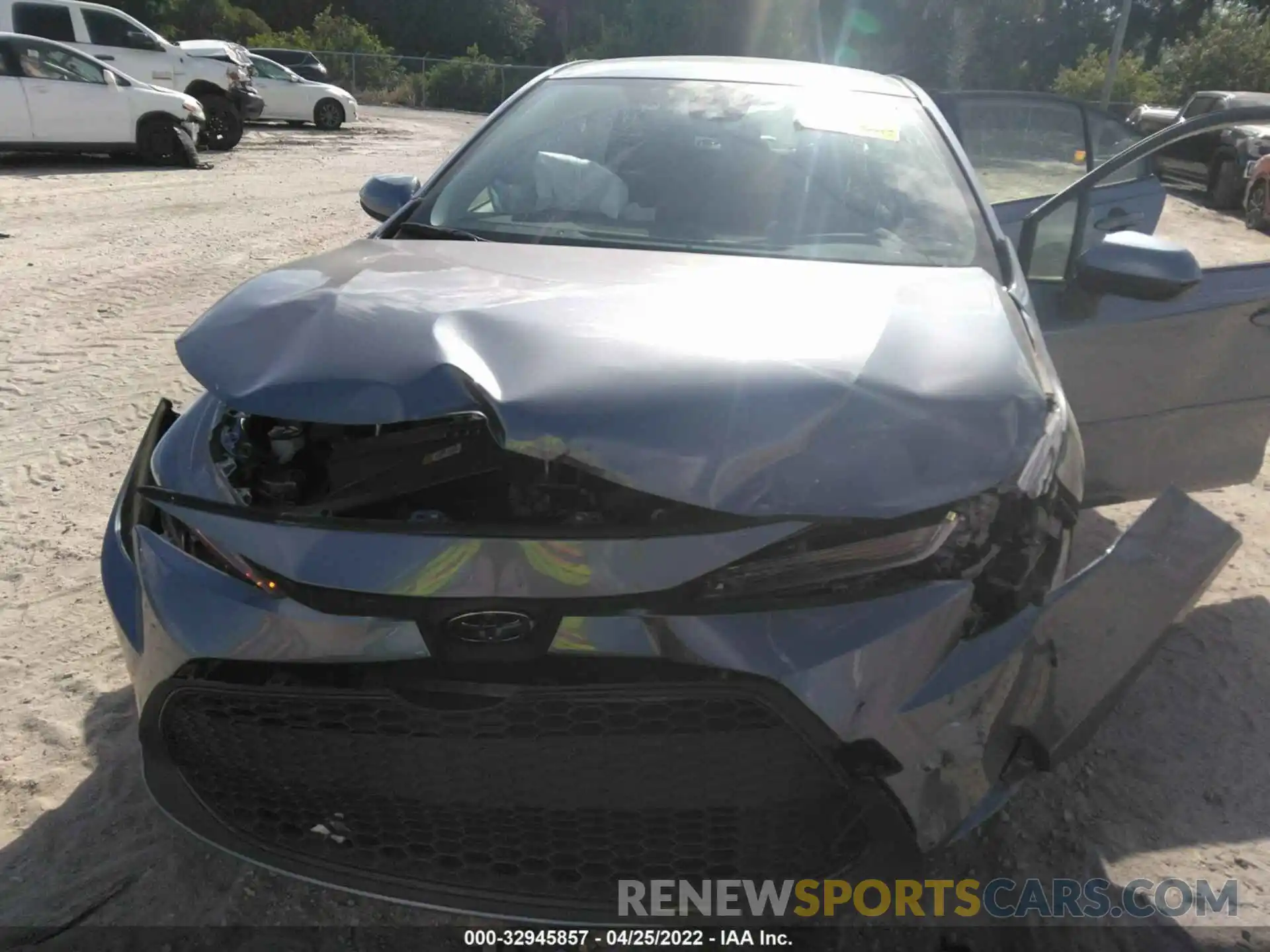 6 Photograph of a damaged car JTDEPMAE5NJ192777 TOYOTA COROLLA 2022