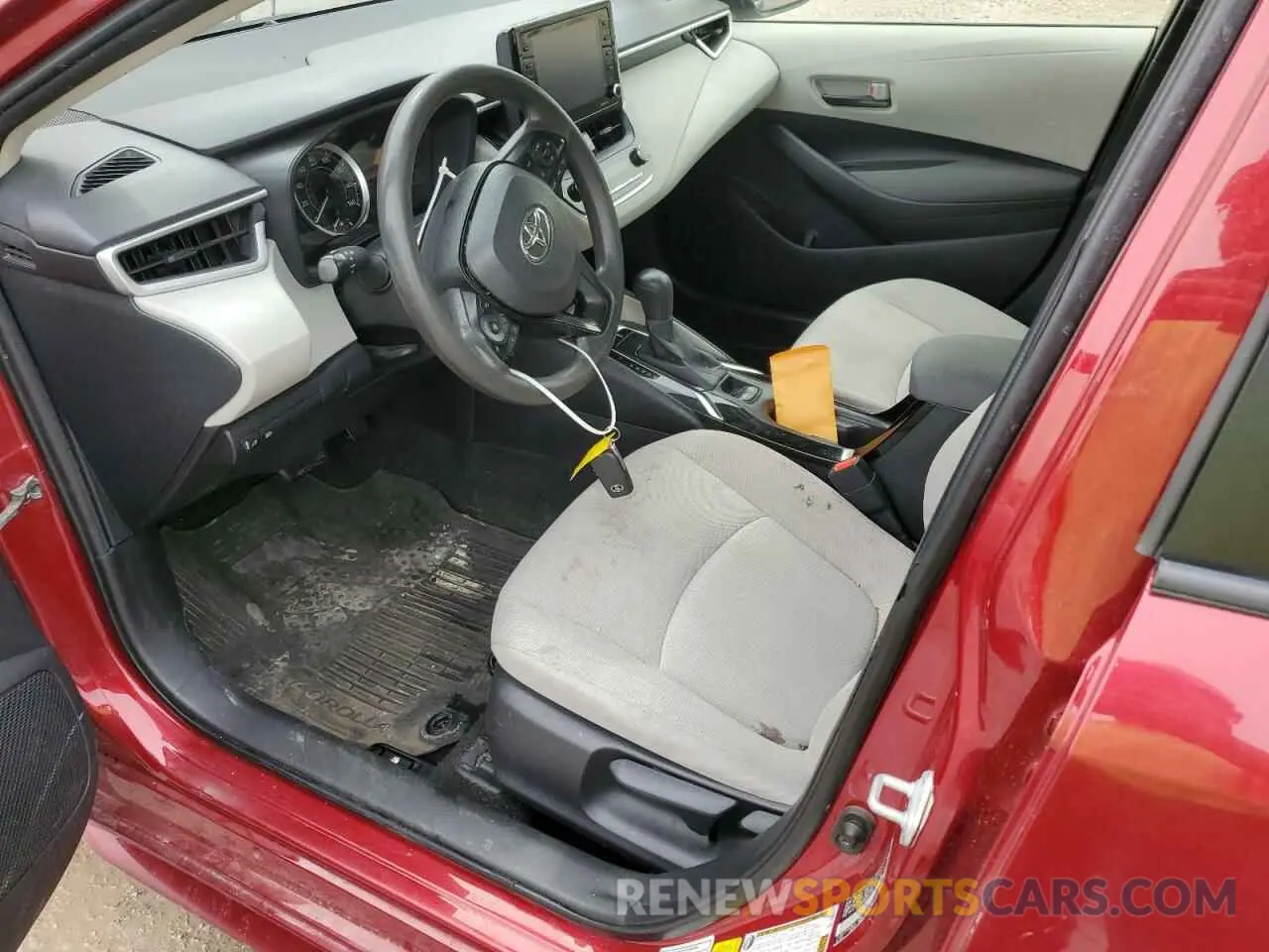 7 Photograph of a damaged car JTDEPMAE5NJ196716 TOYOTA COROLLA 2022