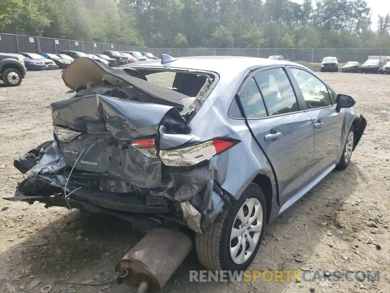 4 Photograph of a damaged car JTDEPMAE5NJ204054 TOYOTA COROLLA 2022