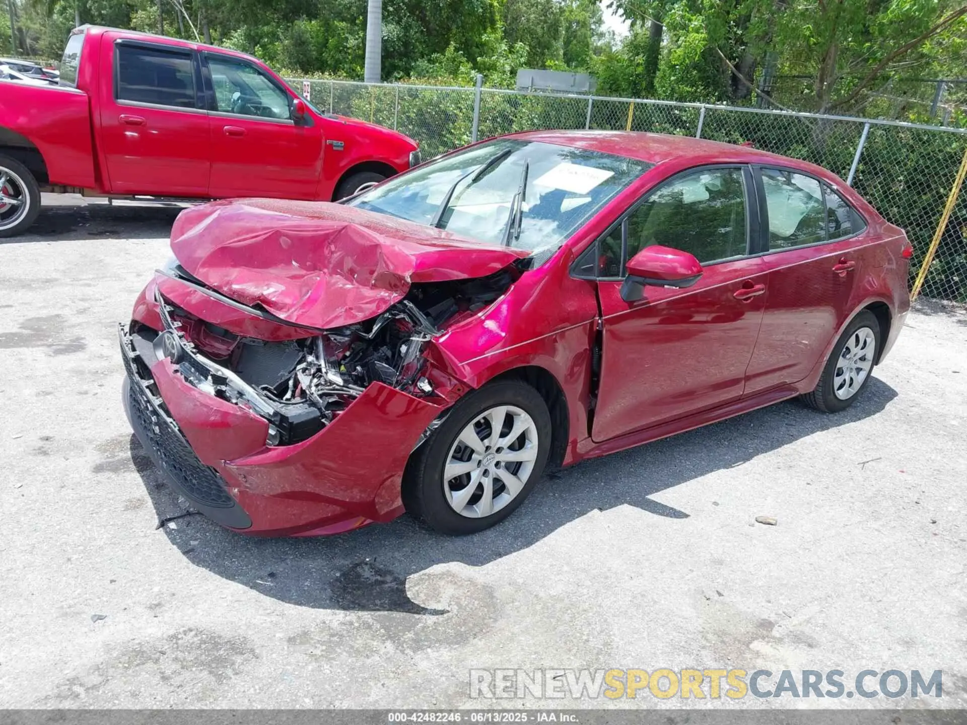 2 Photograph of a damaged car JTDEPMAE5NJ210484 TOYOTA COROLLA 2022