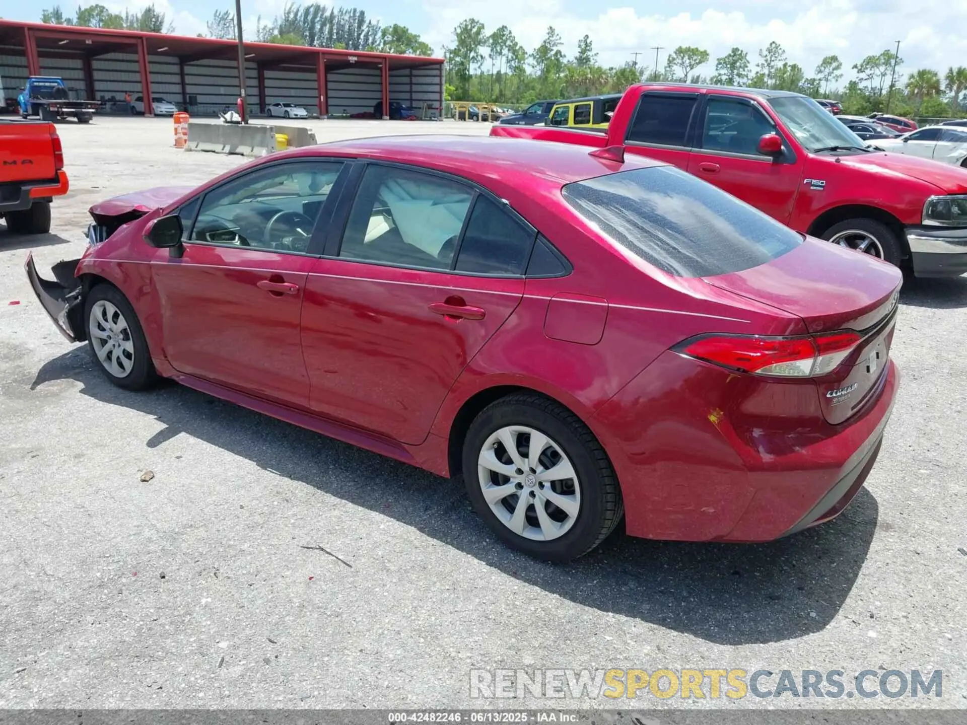 3 Photograph of a damaged car JTDEPMAE5NJ210484 TOYOTA COROLLA 2022
