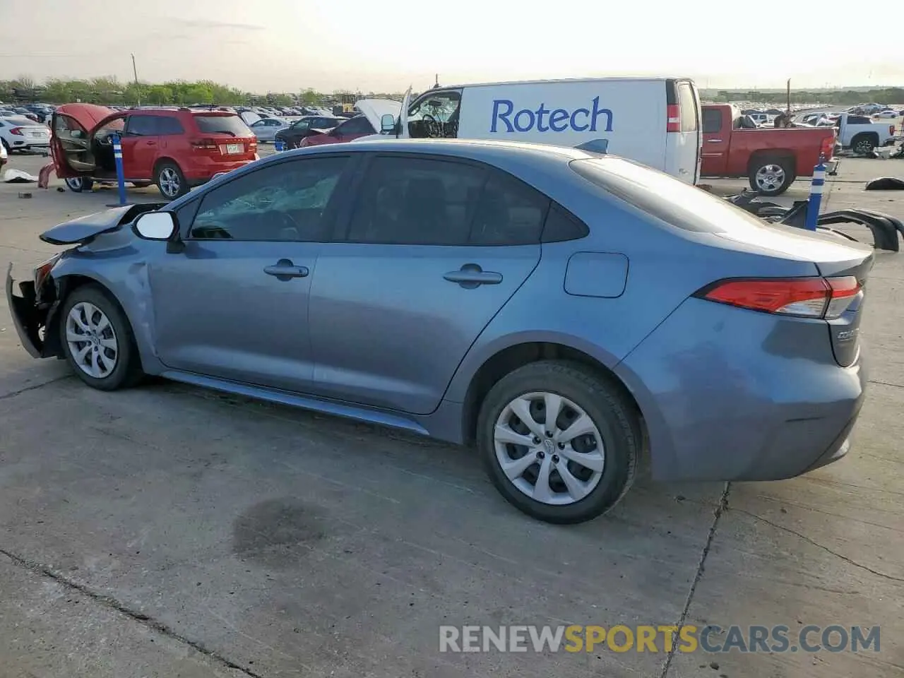 2 Photograph of a damaged car JTDEPMAE5NJ222392 TOYOTA COROLLA 2022