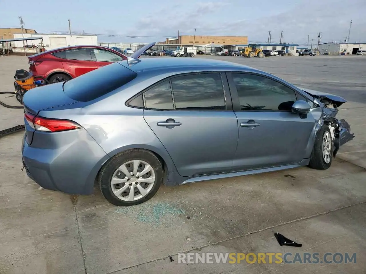 3 Photograph of a damaged car JTDEPMAE5NJ222392 TOYOTA COROLLA 2022