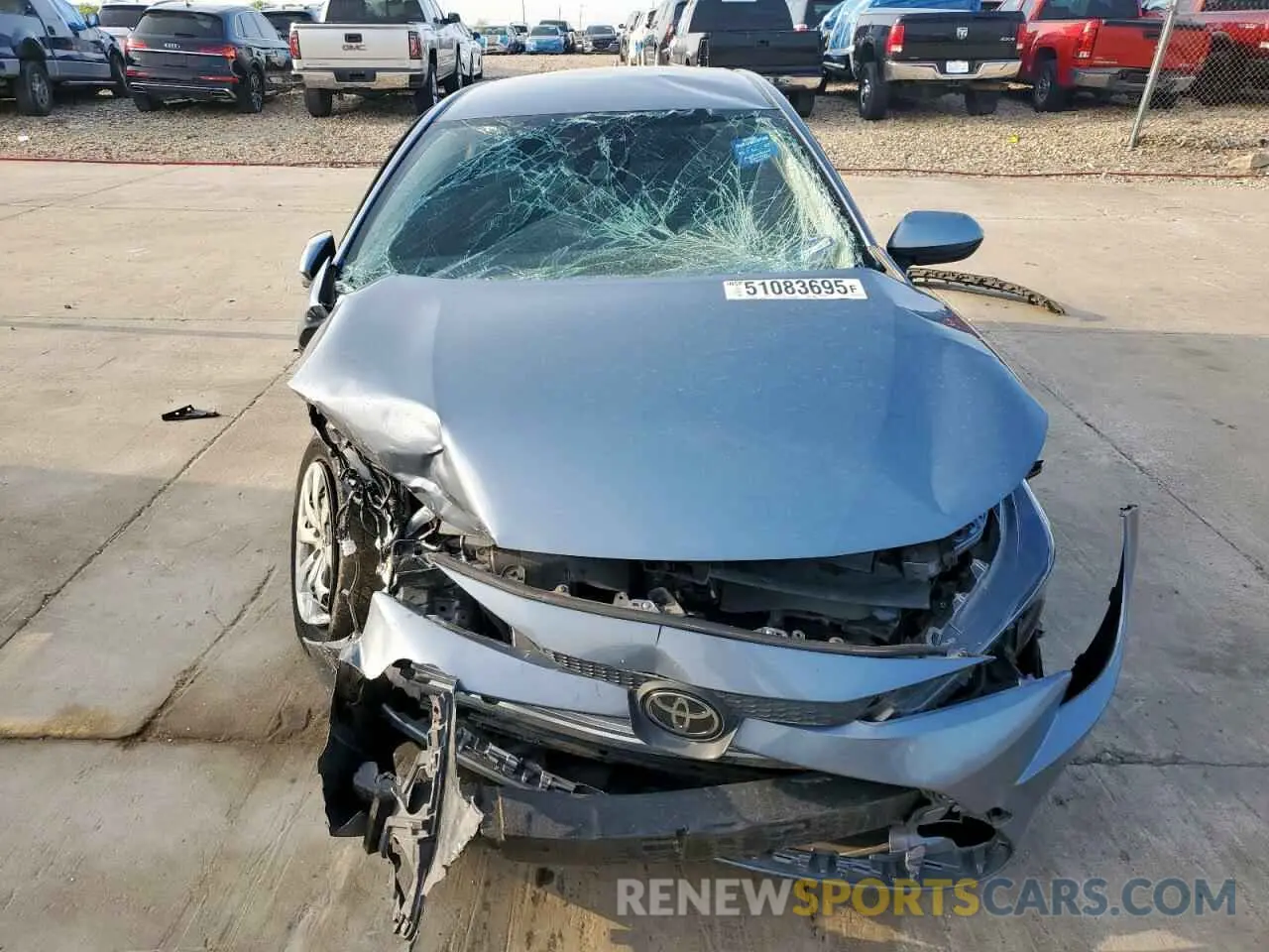 5 Photograph of a damaged car JTDEPMAE5NJ222392 TOYOTA COROLLA 2022