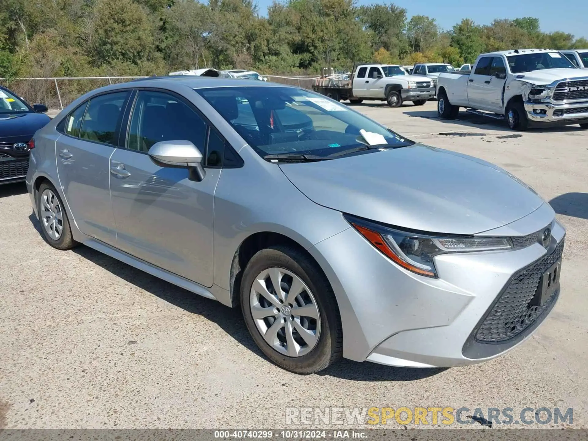 1 Photograph of a damaged car JTDEPMAE5NJ223753 TOYOTA COROLLA 2022