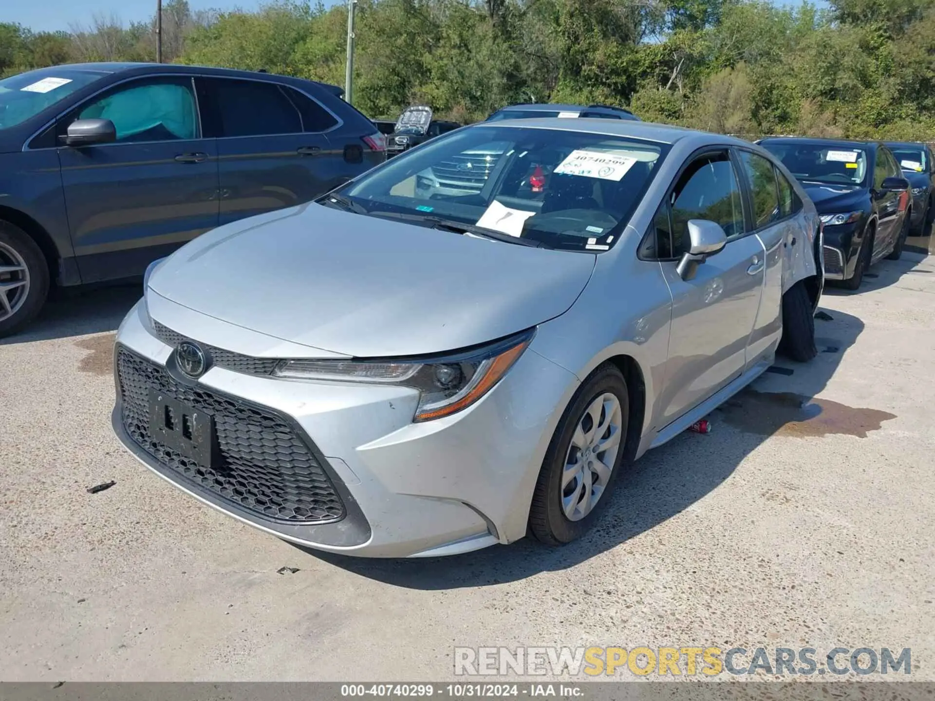 2 Photograph of a damaged car JTDEPMAE5NJ223753 TOYOTA COROLLA 2022