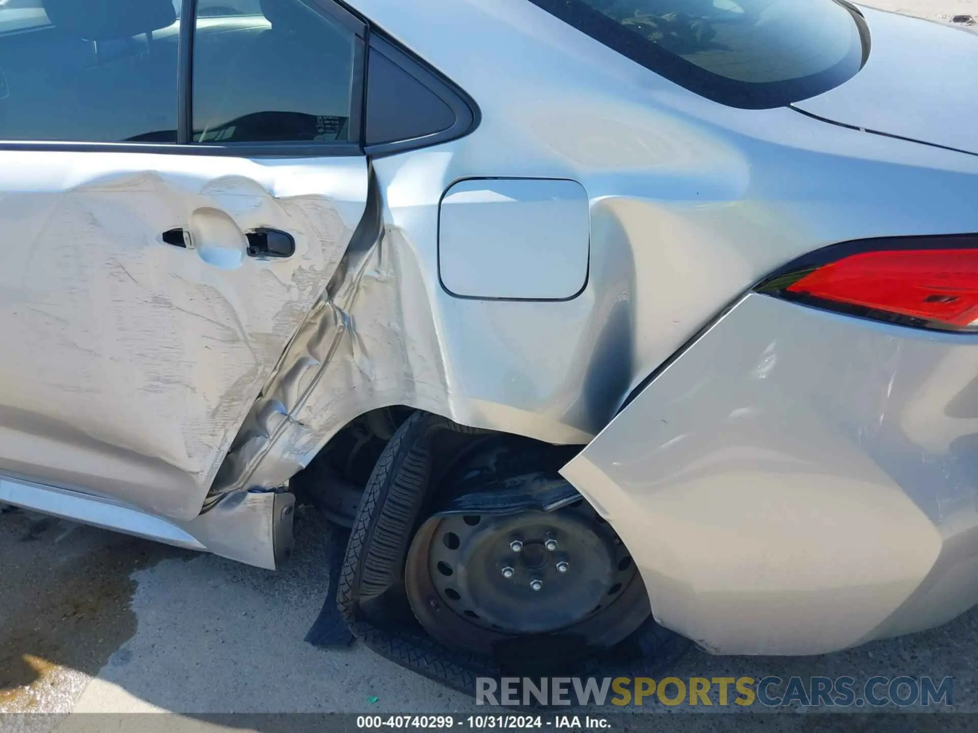 6 Photograph of a damaged car JTDEPMAE5NJ223753 TOYOTA COROLLA 2022