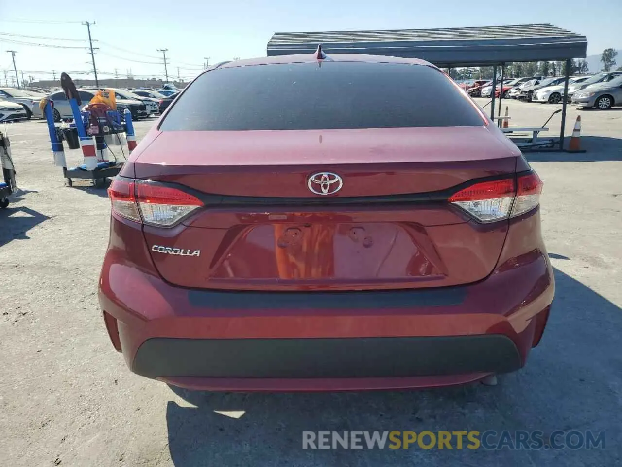 6 Photograph of a damaged car JTDEPMAE5NJ232467 TOYOTA COROLLA 2022