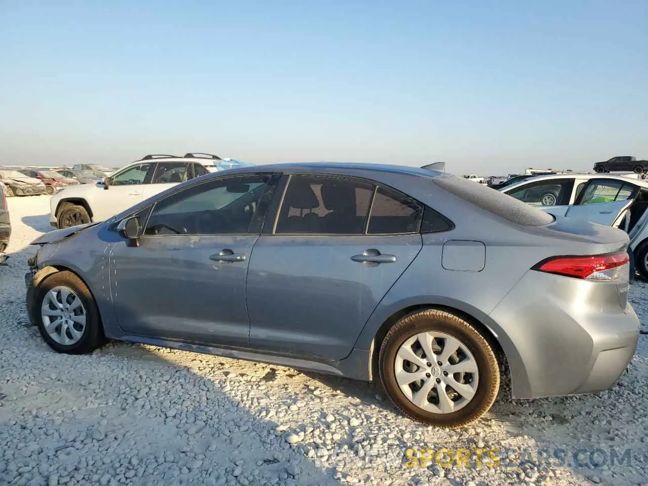 2 Photograph of a damaged car JTDEPMAE6N3004918 TOYOTA COROLLA 2022