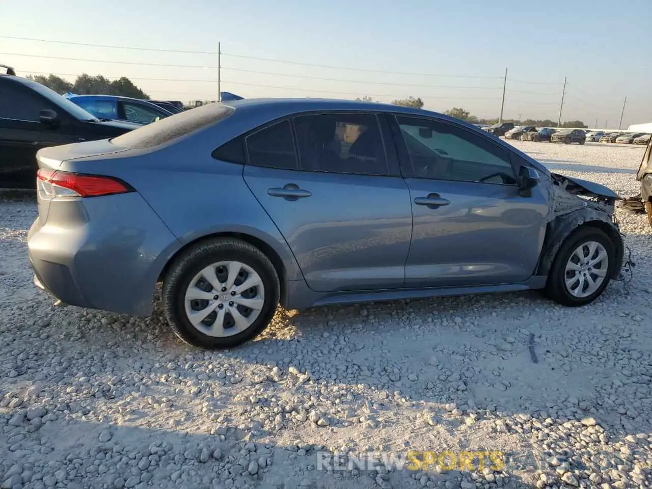 3 Photograph of a damaged car JTDEPMAE6N3004918 TOYOTA COROLLA 2022