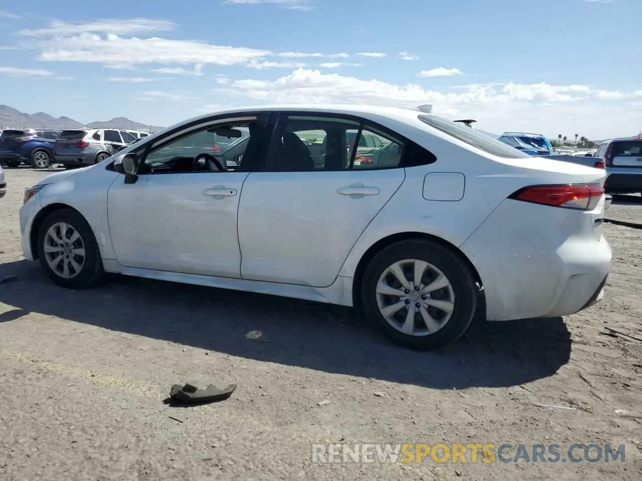 2 Photograph of a damaged car JTDEPMAE6N3005535 TOYOTA COROLLA 2022