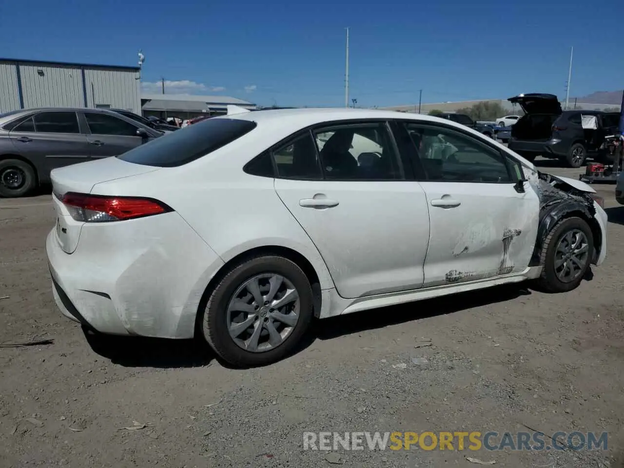 3 Photograph of a damaged car JTDEPMAE6N3005535 TOYOTA COROLLA 2022