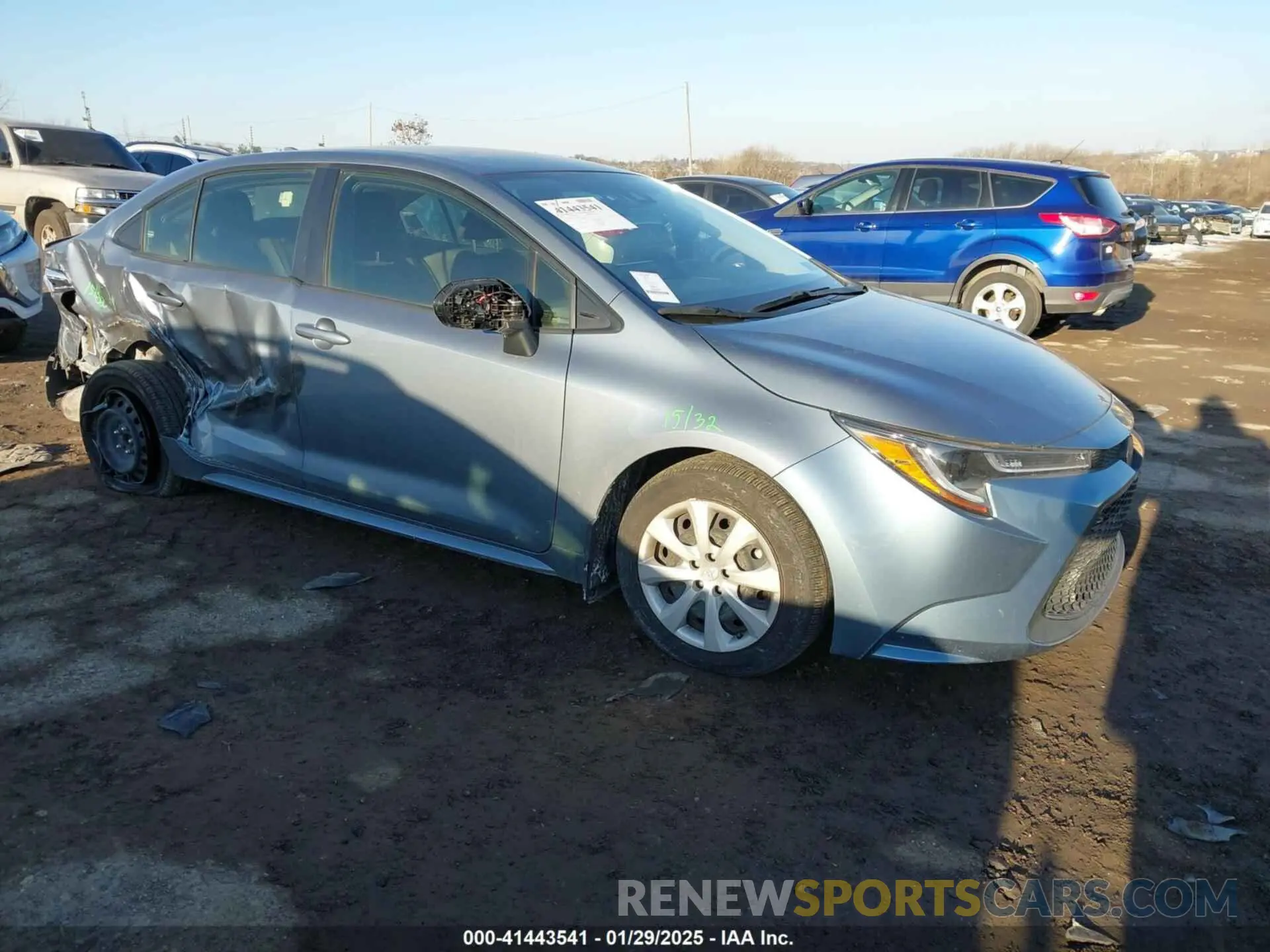 1 Photograph of a damaged car JTDEPMAE6N3006006 TOYOTA COROLLA 2022