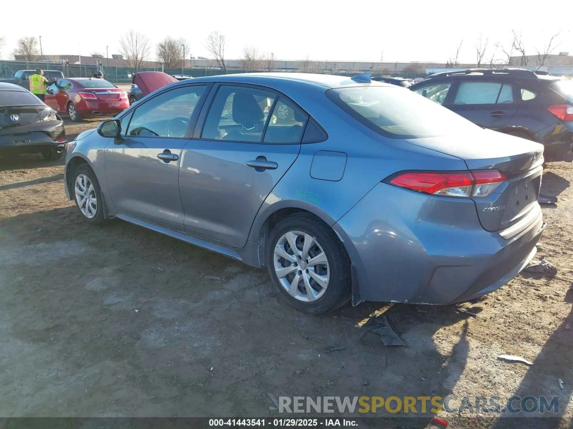 3 Photograph of a damaged car JTDEPMAE6N3006006 TOYOTA COROLLA 2022