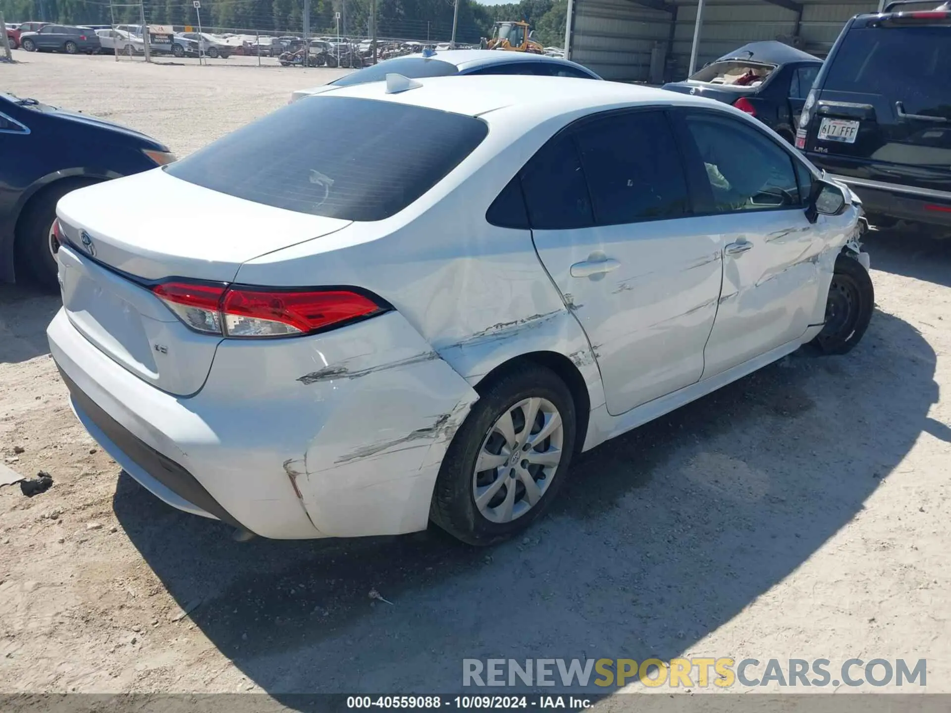 4 Photograph of a damaged car JTDEPMAE6N3006846 TOYOTA COROLLA 2022