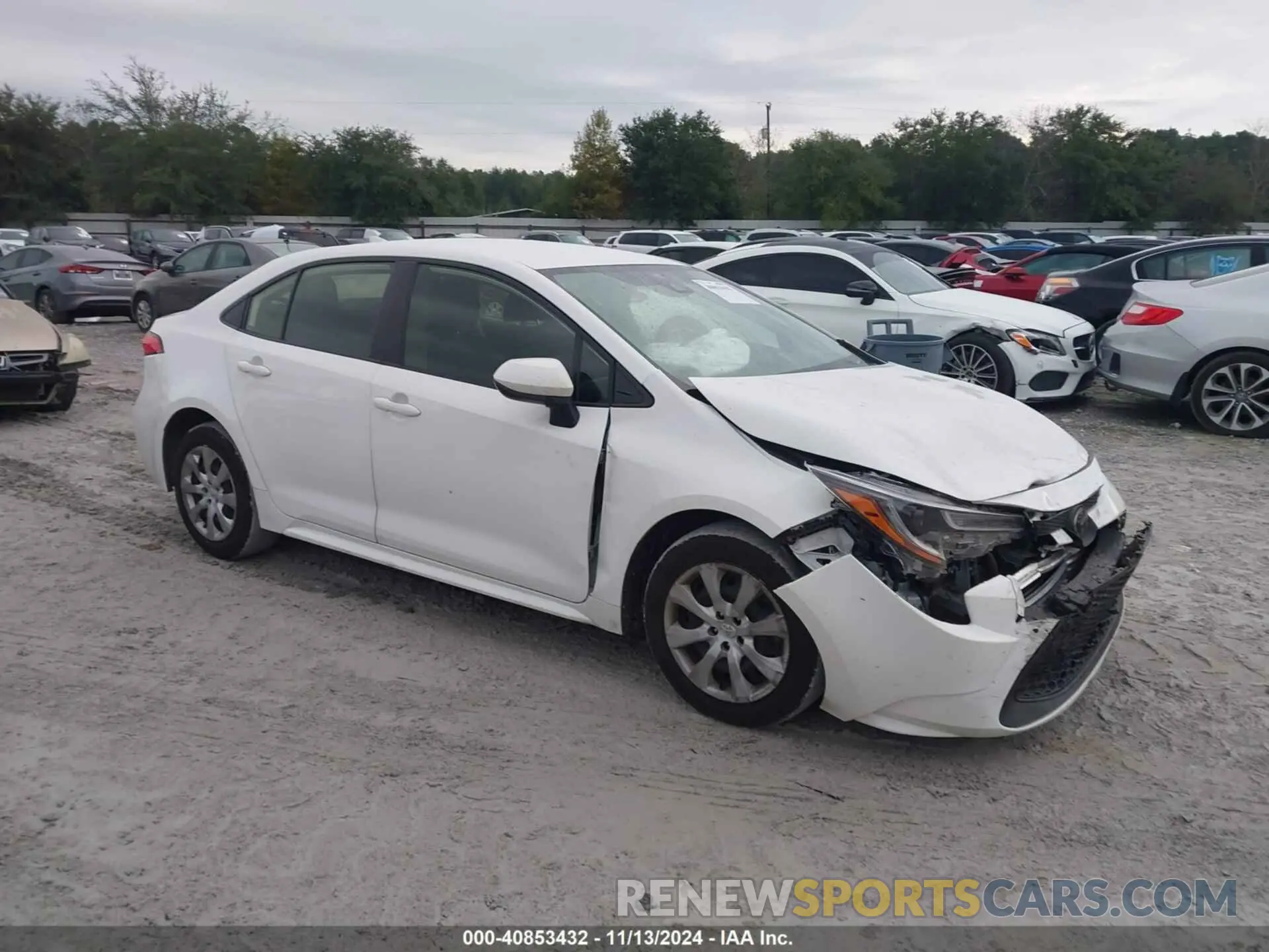 1 Photograph of a damaged car JTDEPMAE6N3018351 TOYOTA COROLLA 2022