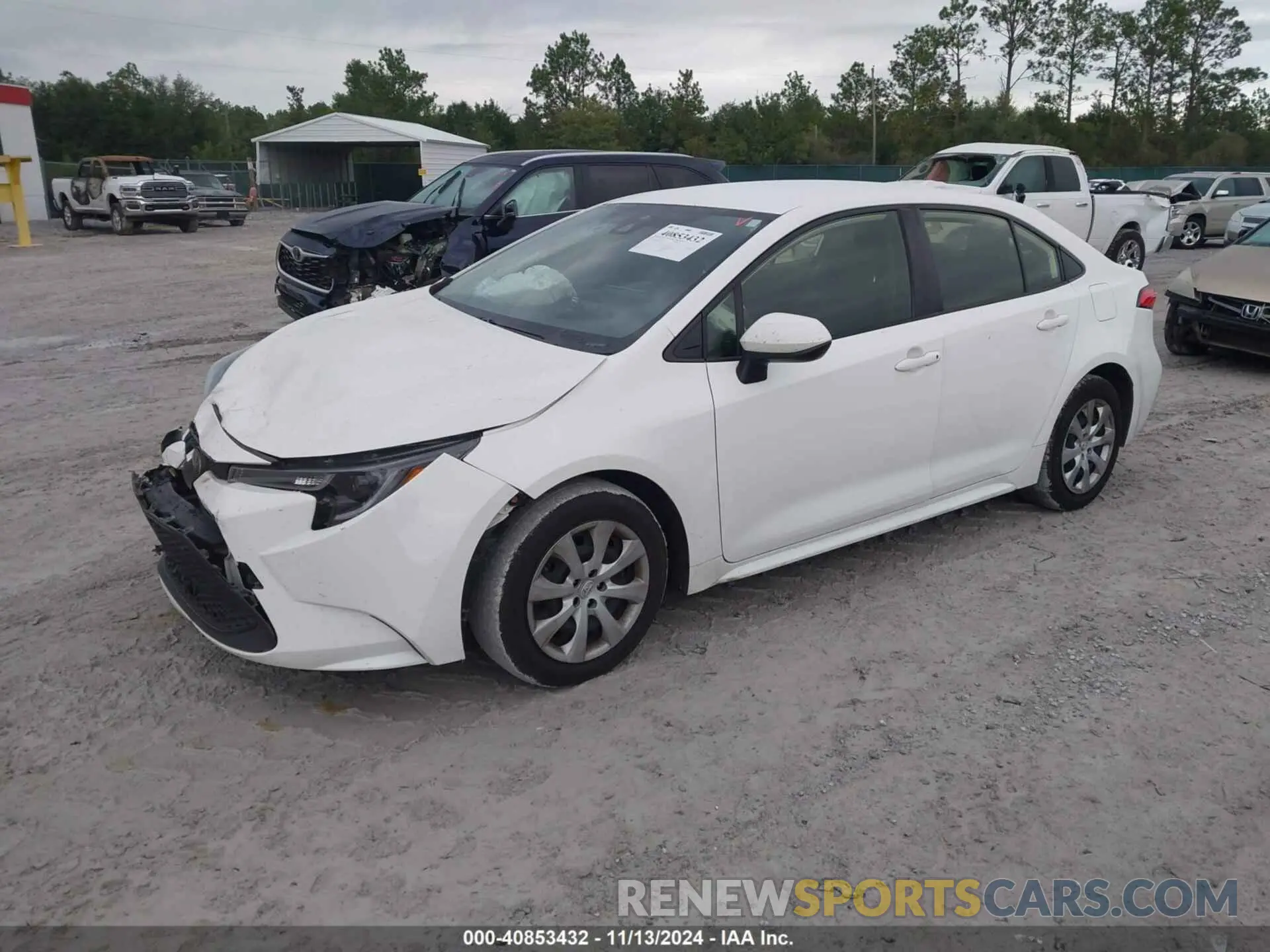 2 Photograph of a damaged car JTDEPMAE6N3018351 TOYOTA COROLLA 2022
