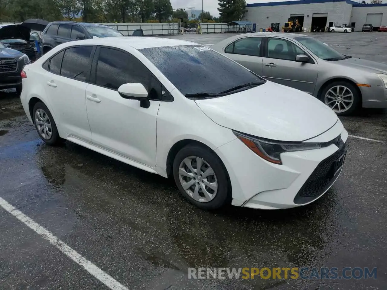 4 Photograph of a damaged car JTDEPMAE6N3027437 TOYOTA COROLLA 2022