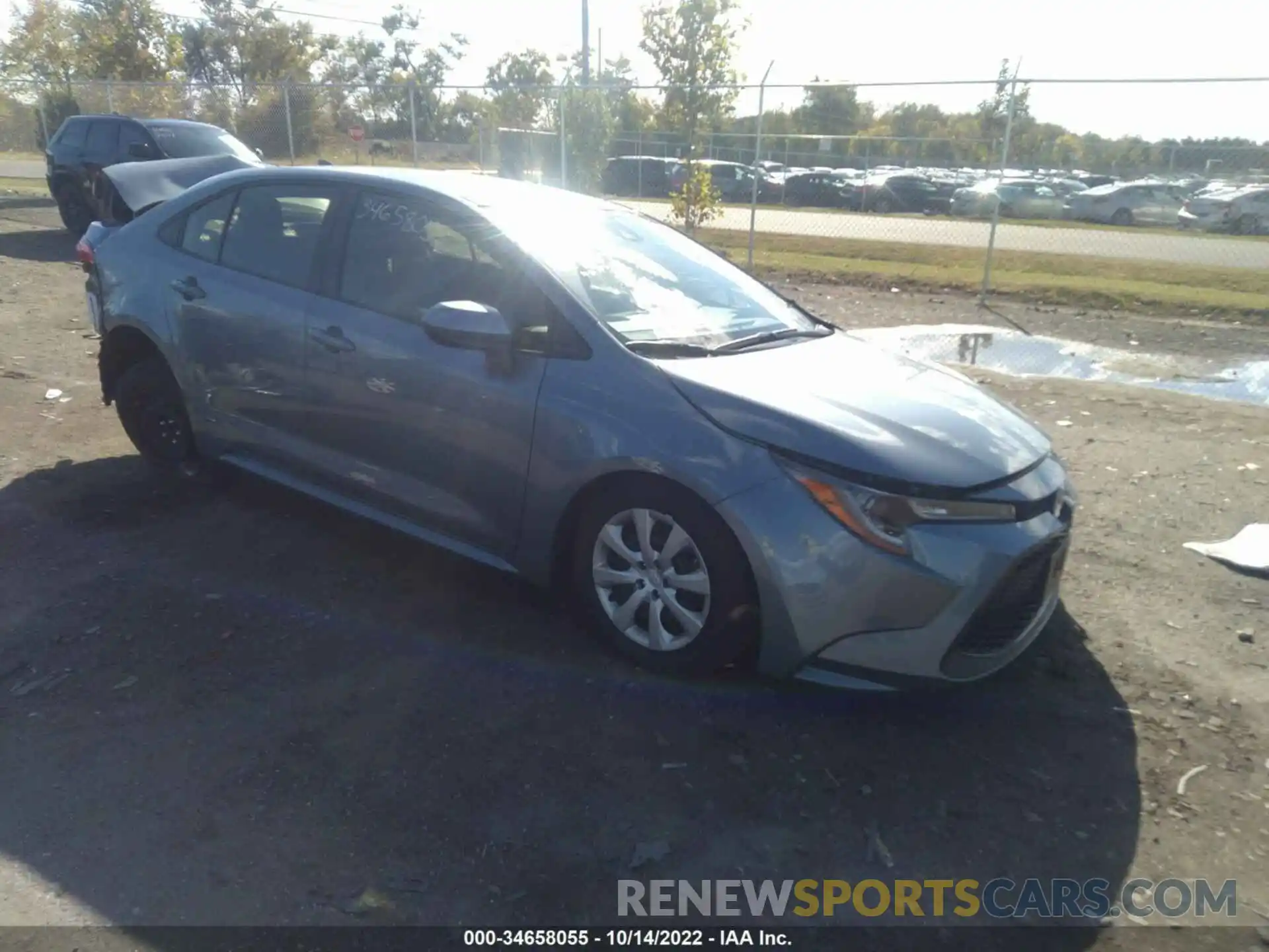 1 Photograph of a damaged car JTDEPMAE6N3030189 TOYOTA COROLLA 2022