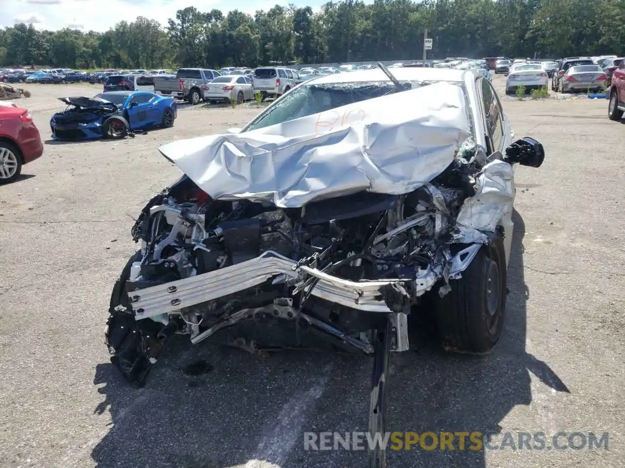 9 Photograph of a damaged car JTDEPMAE6NJ190309 TOYOTA COROLLA 2022