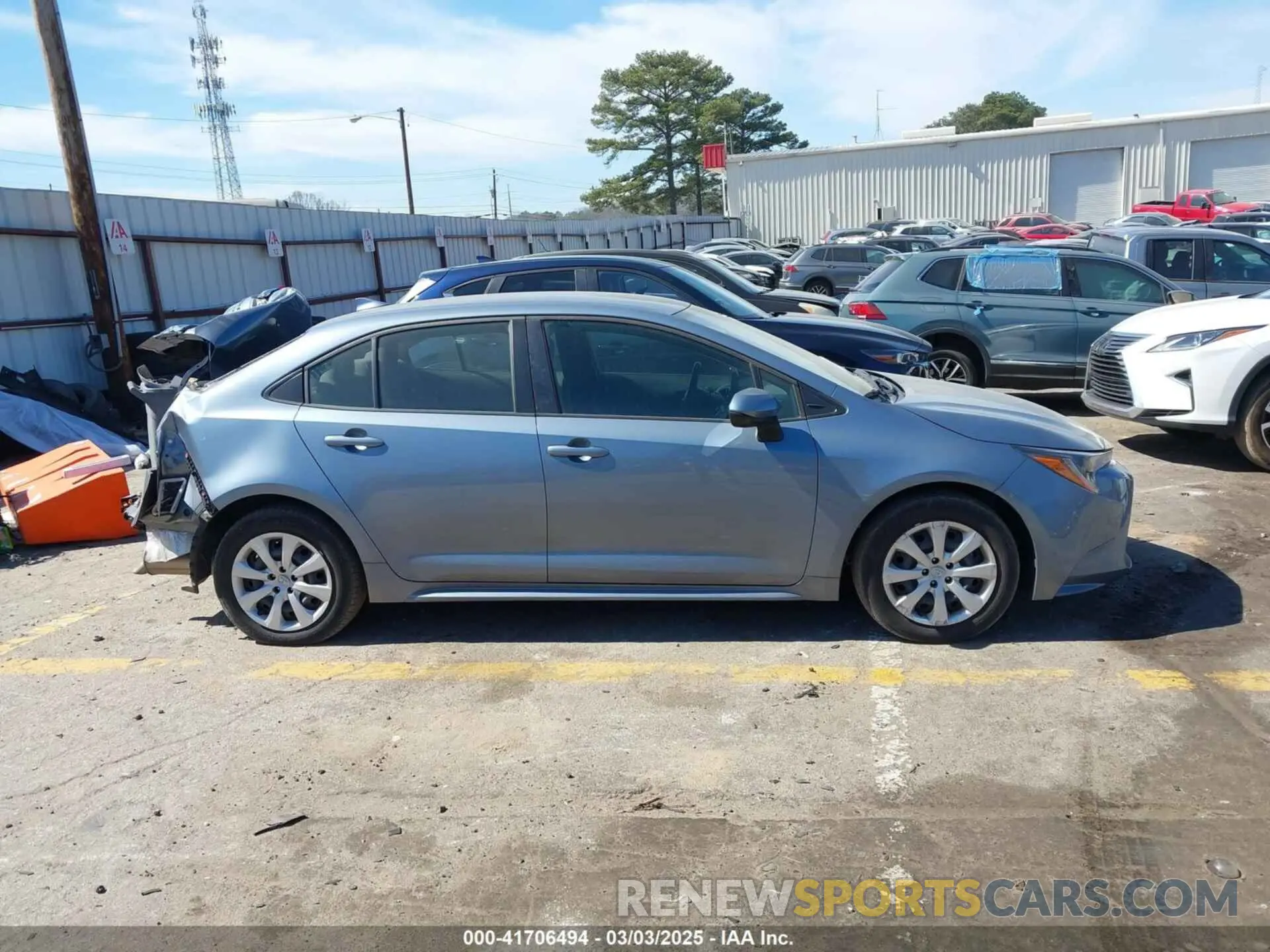 13 Photograph of a damaged car JTDEPMAE6NJ191007 TOYOTA COROLLA 2022