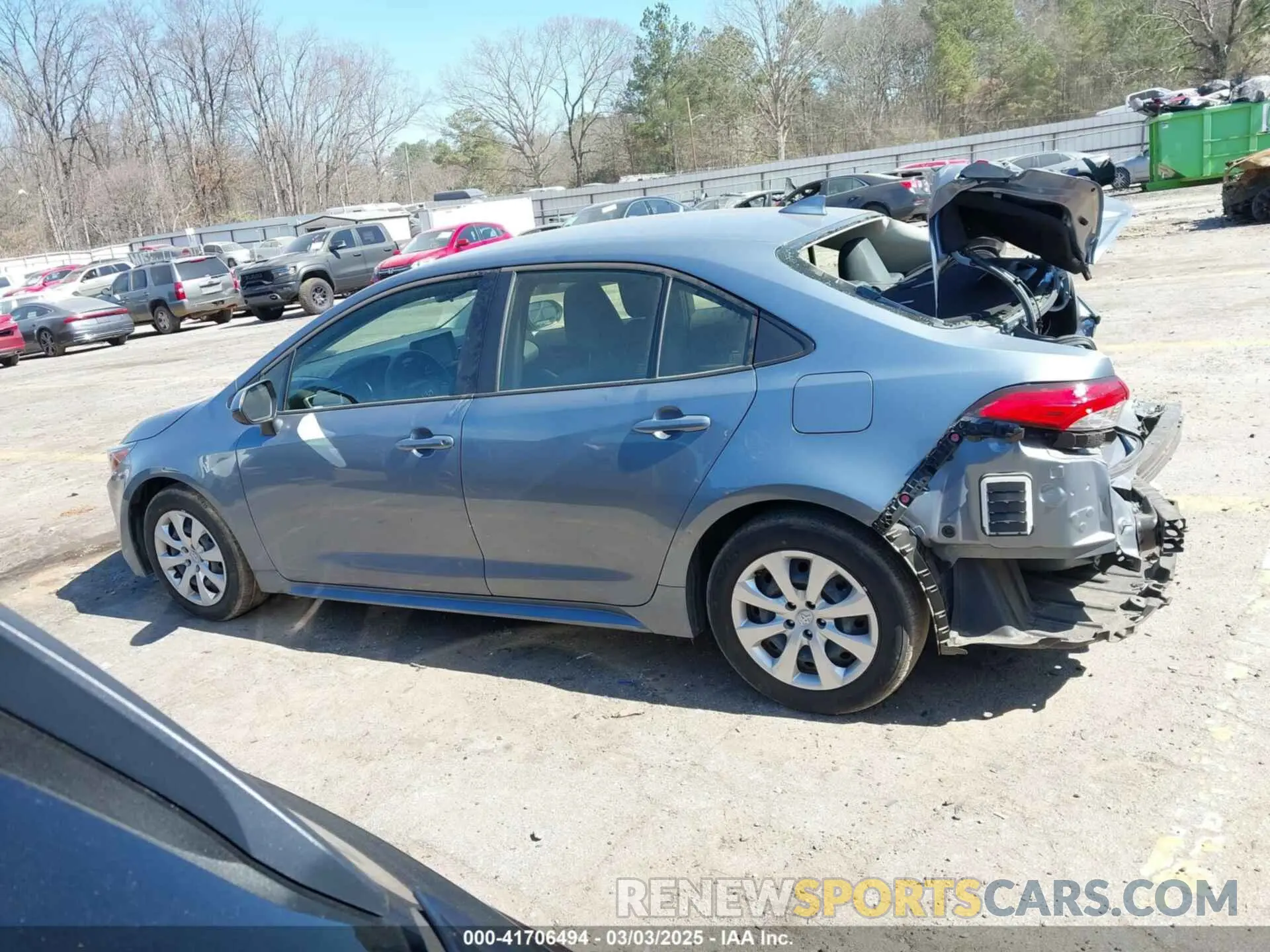 14 Photograph of a damaged car JTDEPMAE6NJ191007 TOYOTA COROLLA 2022
