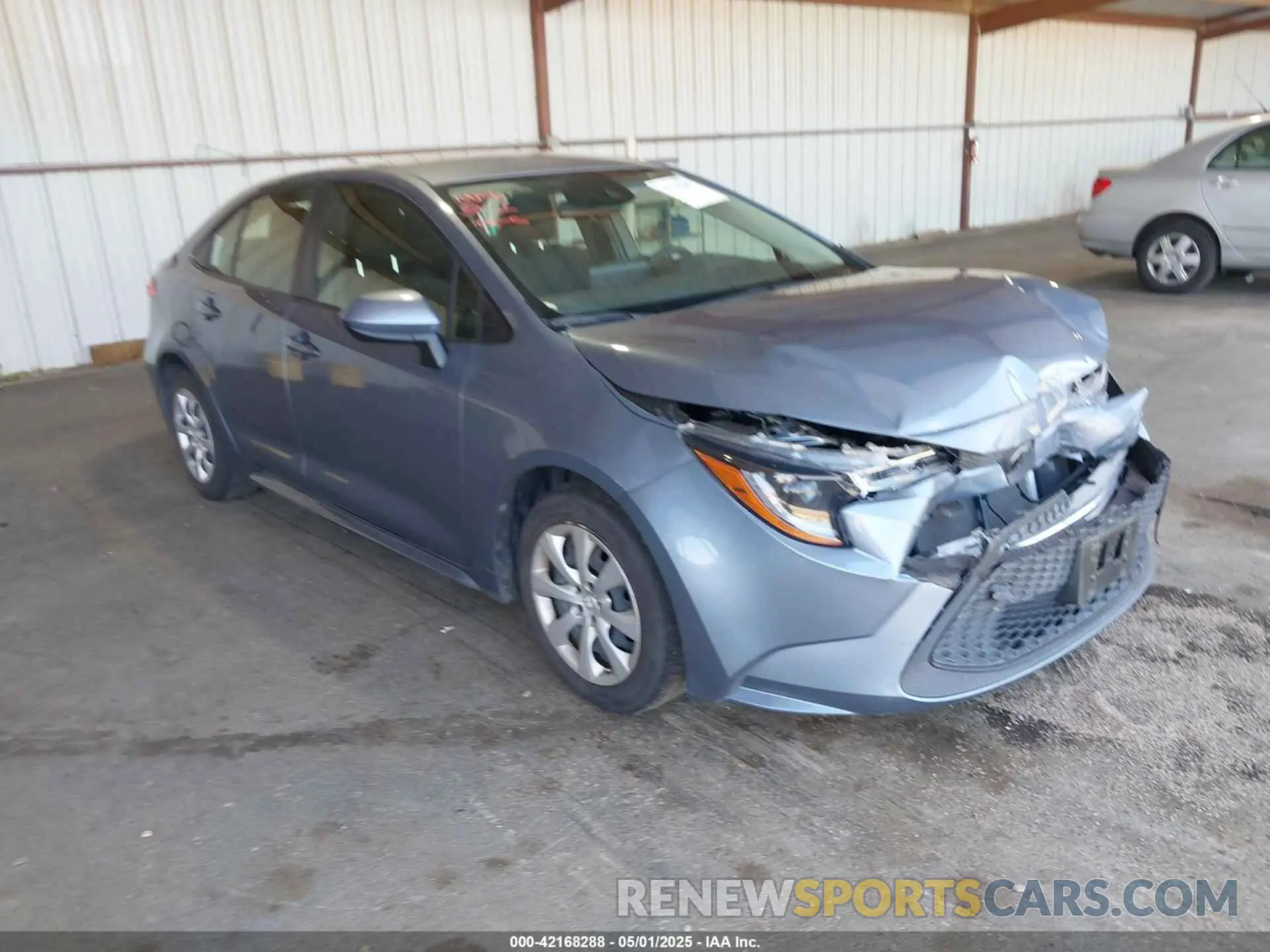 1 Photograph of a damaged car JTDEPMAE6NJ191427 TOYOTA COROLLA 2022