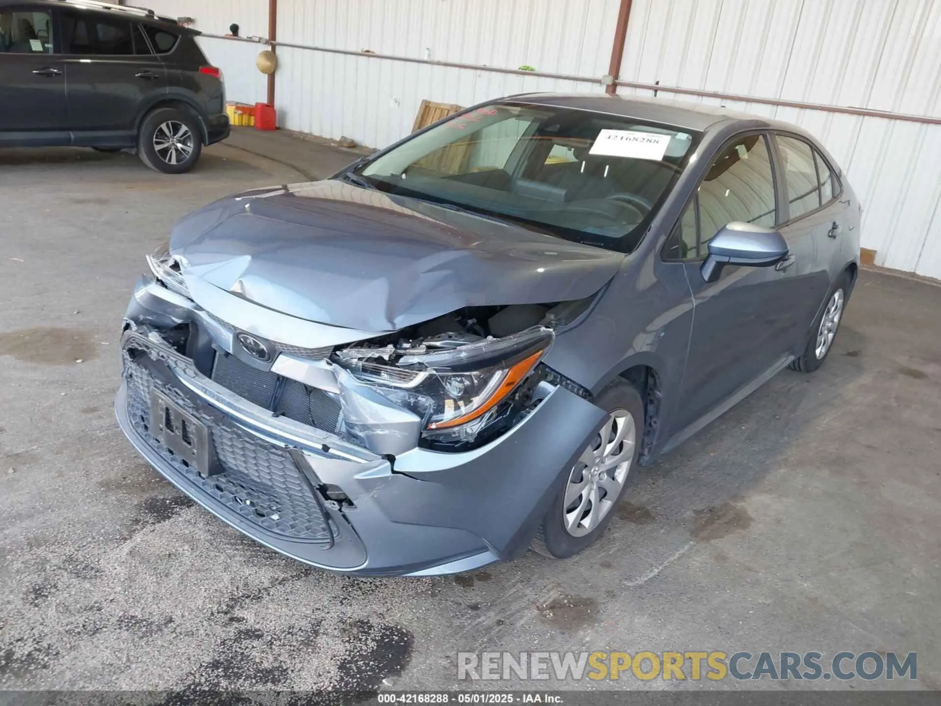 2 Photograph of a damaged car JTDEPMAE6NJ191427 TOYOTA COROLLA 2022