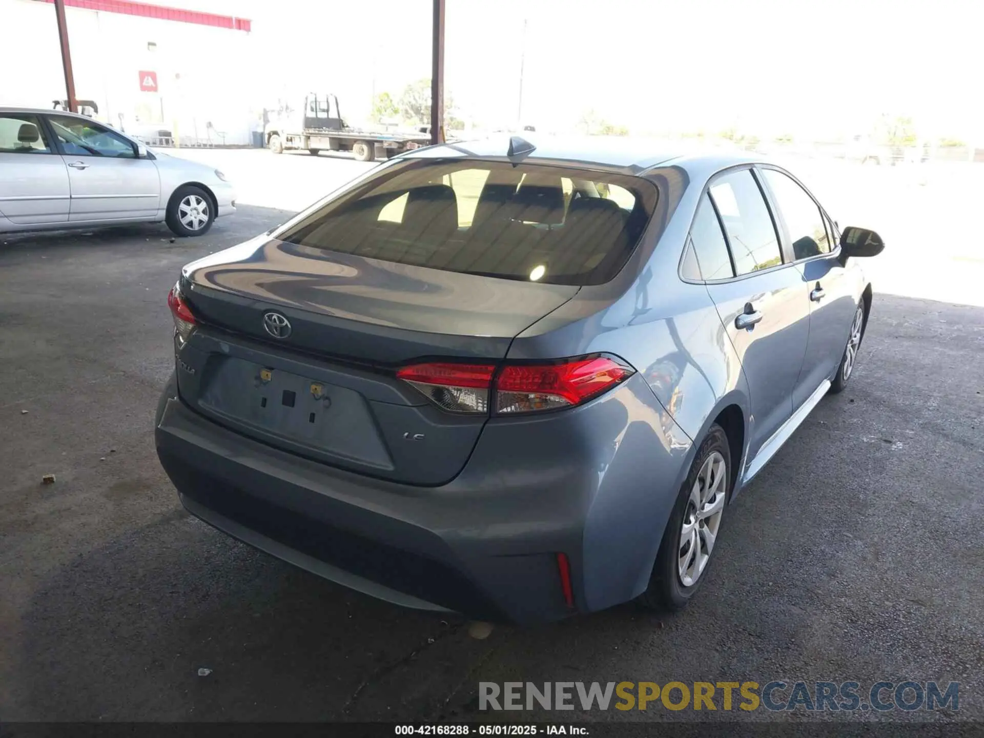 4 Photograph of a damaged car JTDEPMAE6NJ191427 TOYOTA COROLLA 2022