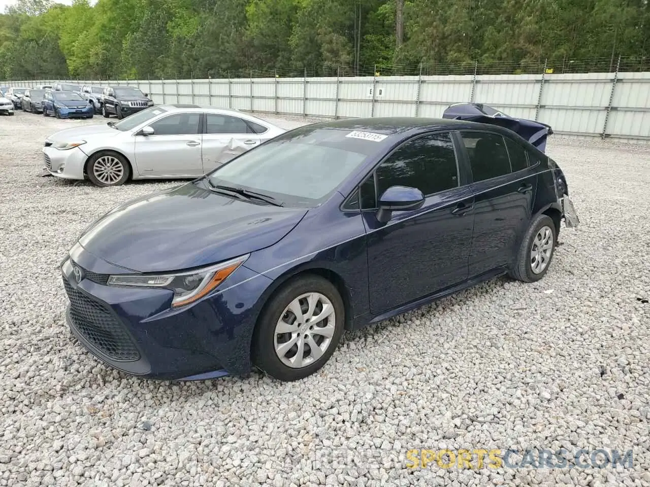1 Photograph of a damaged car JTDEPMAE6NJ194117 TOYOTA COROLLA 2022
