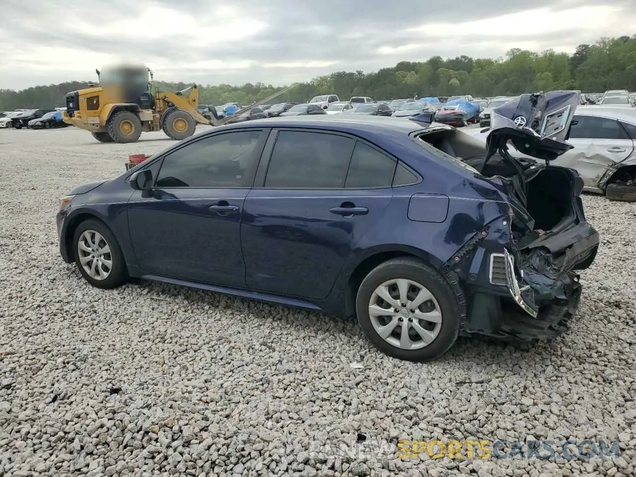 2 Photograph of a damaged car JTDEPMAE6NJ194117 TOYOTA COROLLA 2022