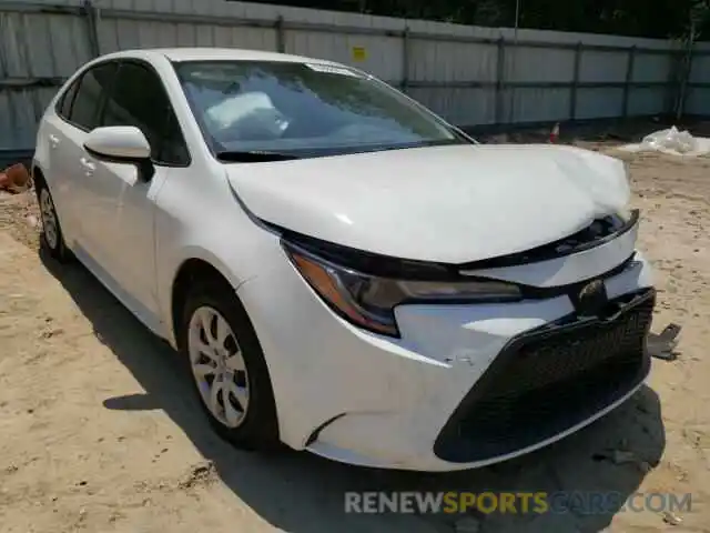 1 Photograph of a damaged car JTDEPMAE6NJ195381 TOYOTA COROLLA 2022