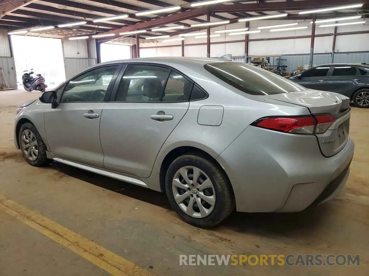 2 Photograph of a damaged car JTDEPMAE6NJ204273 TOYOTA COROLLA 2022