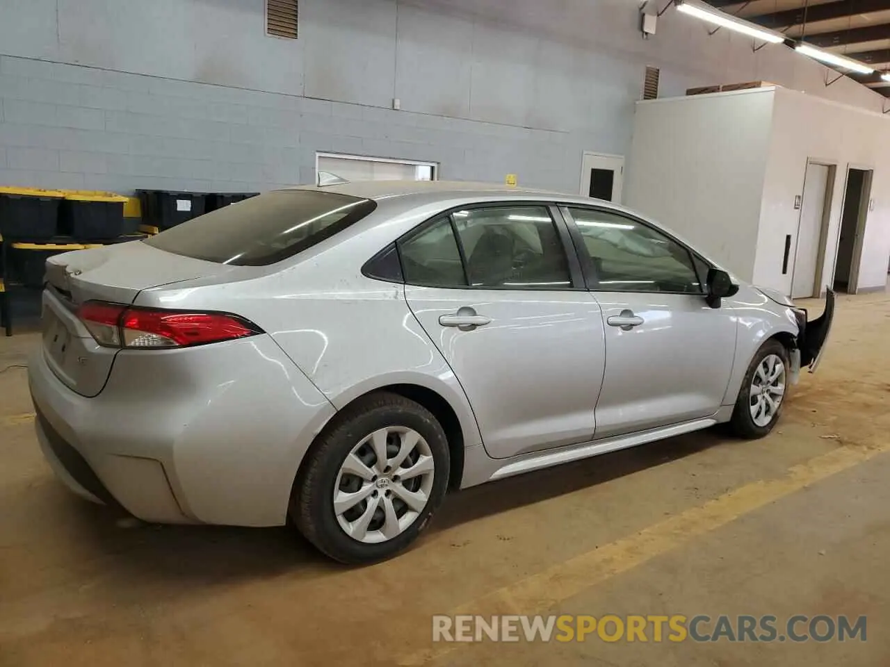 3 Photograph of a damaged car JTDEPMAE6NJ204273 TOYOTA COROLLA 2022