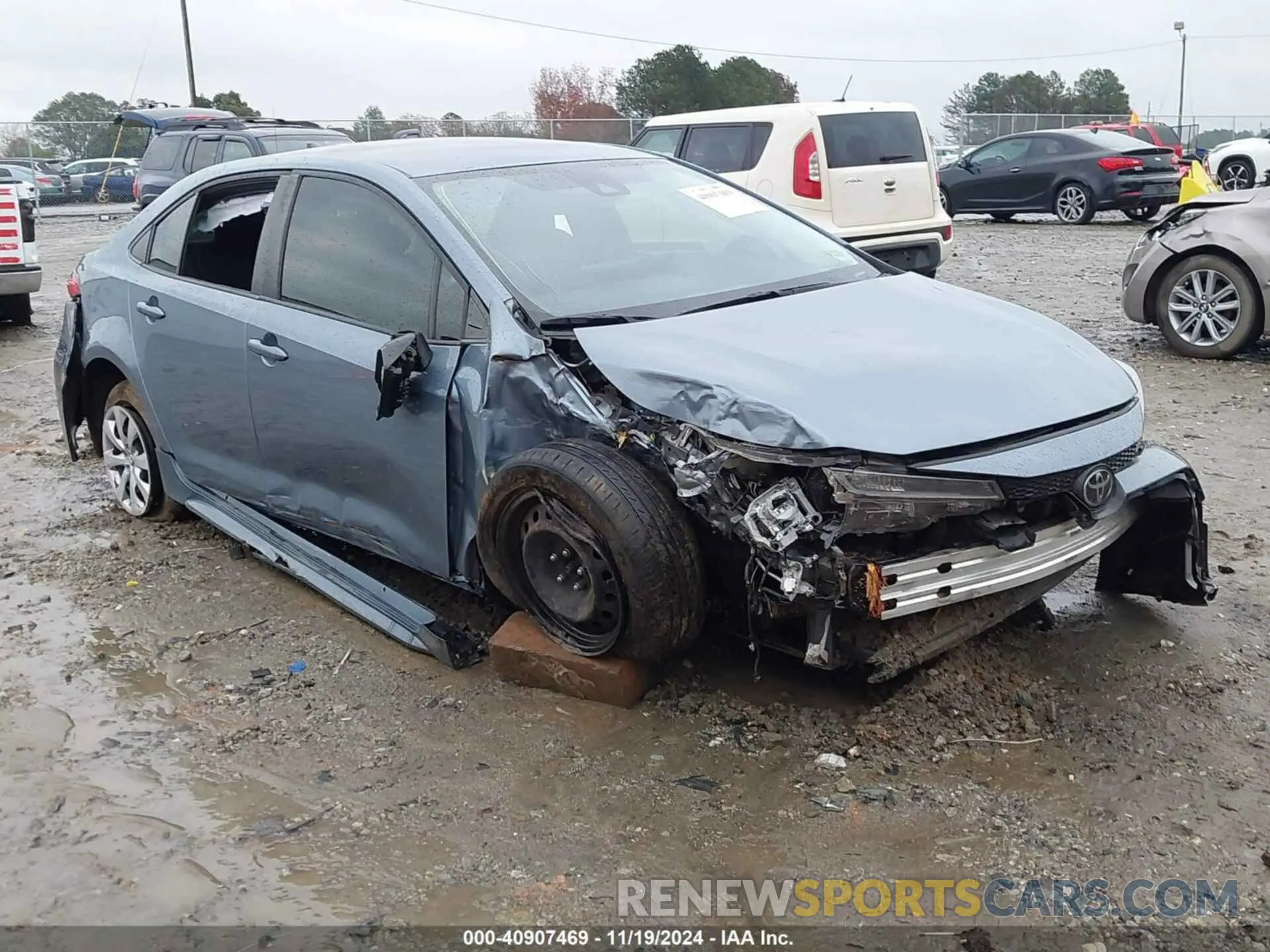 1 Photograph of a damaged car JTDEPMAE6NJ204709 TOYOTA COROLLA 2022