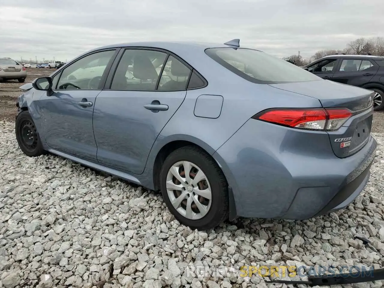 2 Photograph of a damaged car JTDEPMAE6NJ205696 TOYOTA COROLLA 2022