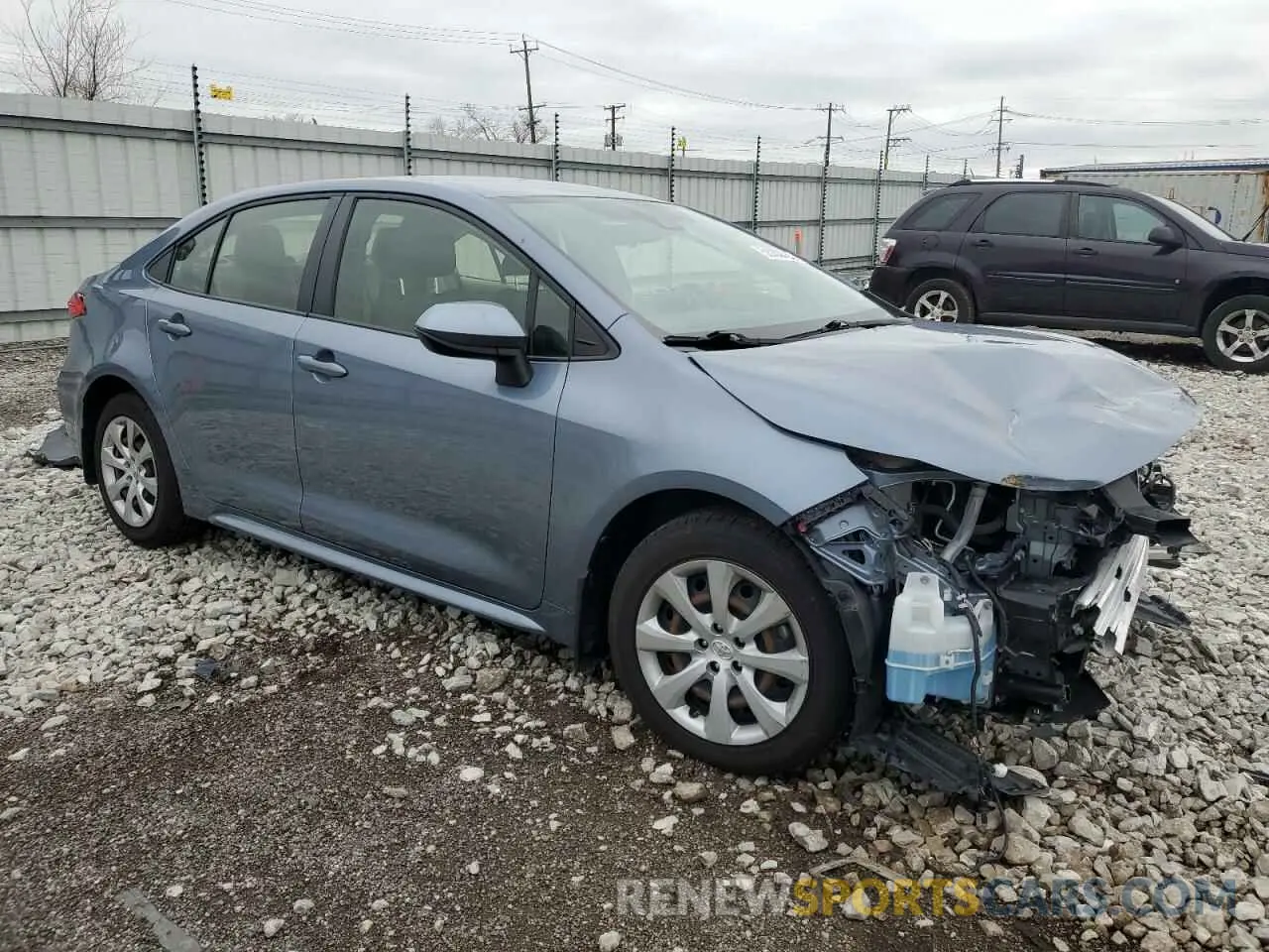 4 Photograph of a damaged car JTDEPMAE6NJ205696 TOYOTA COROLLA 2022
