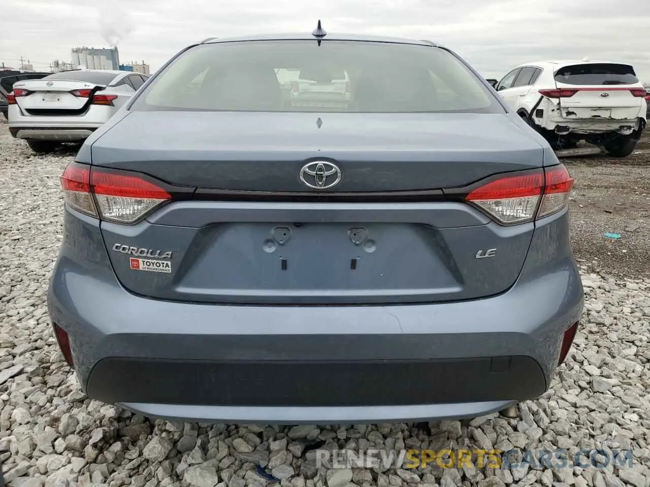 6 Photograph of a damaged car JTDEPMAE6NJ205696 TOYOTA COROLLA 2022