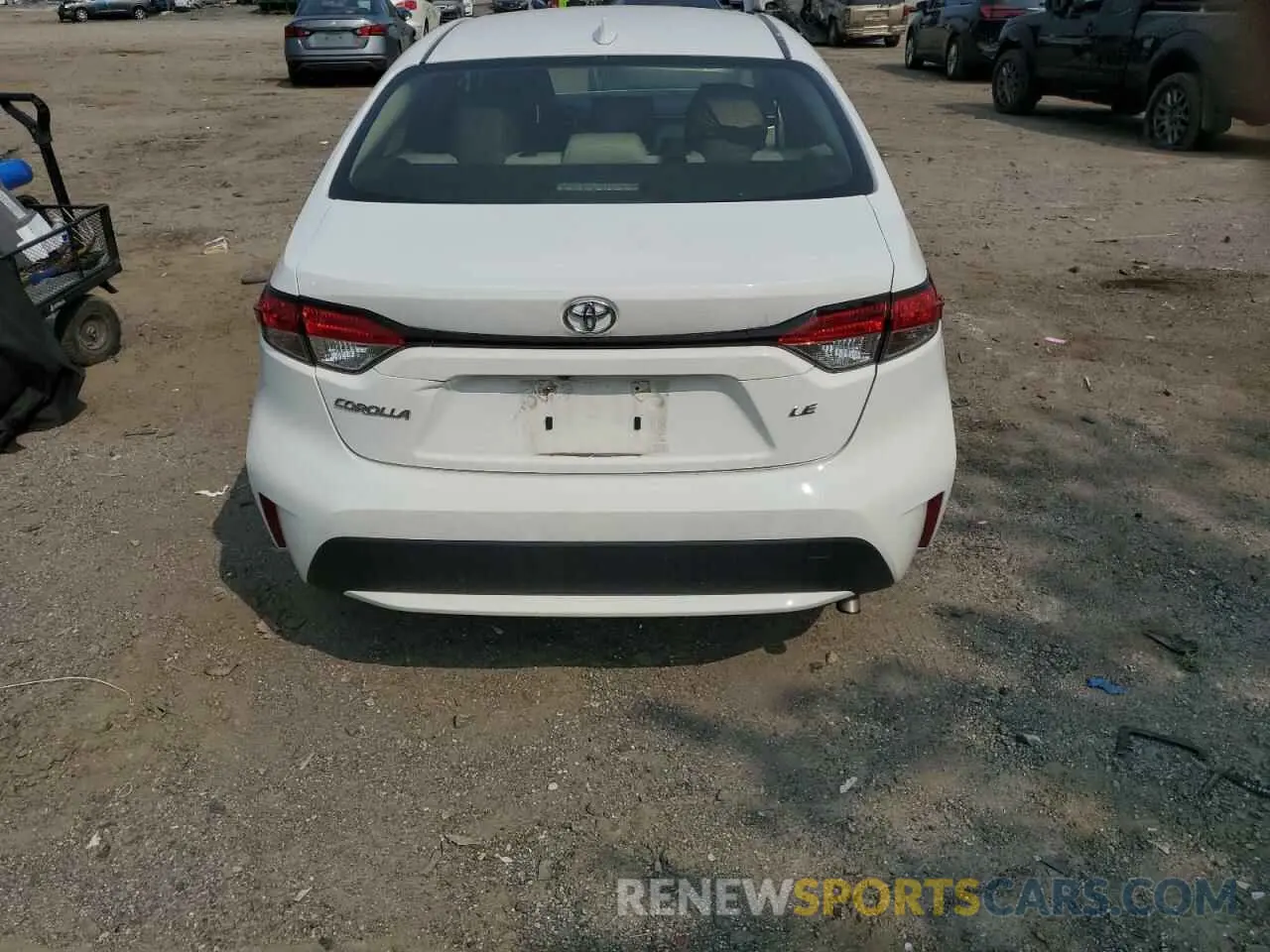 6 Photograph of a damaged car JTDEPMAE6NJ206279 TOYOTA COROLLA 2022