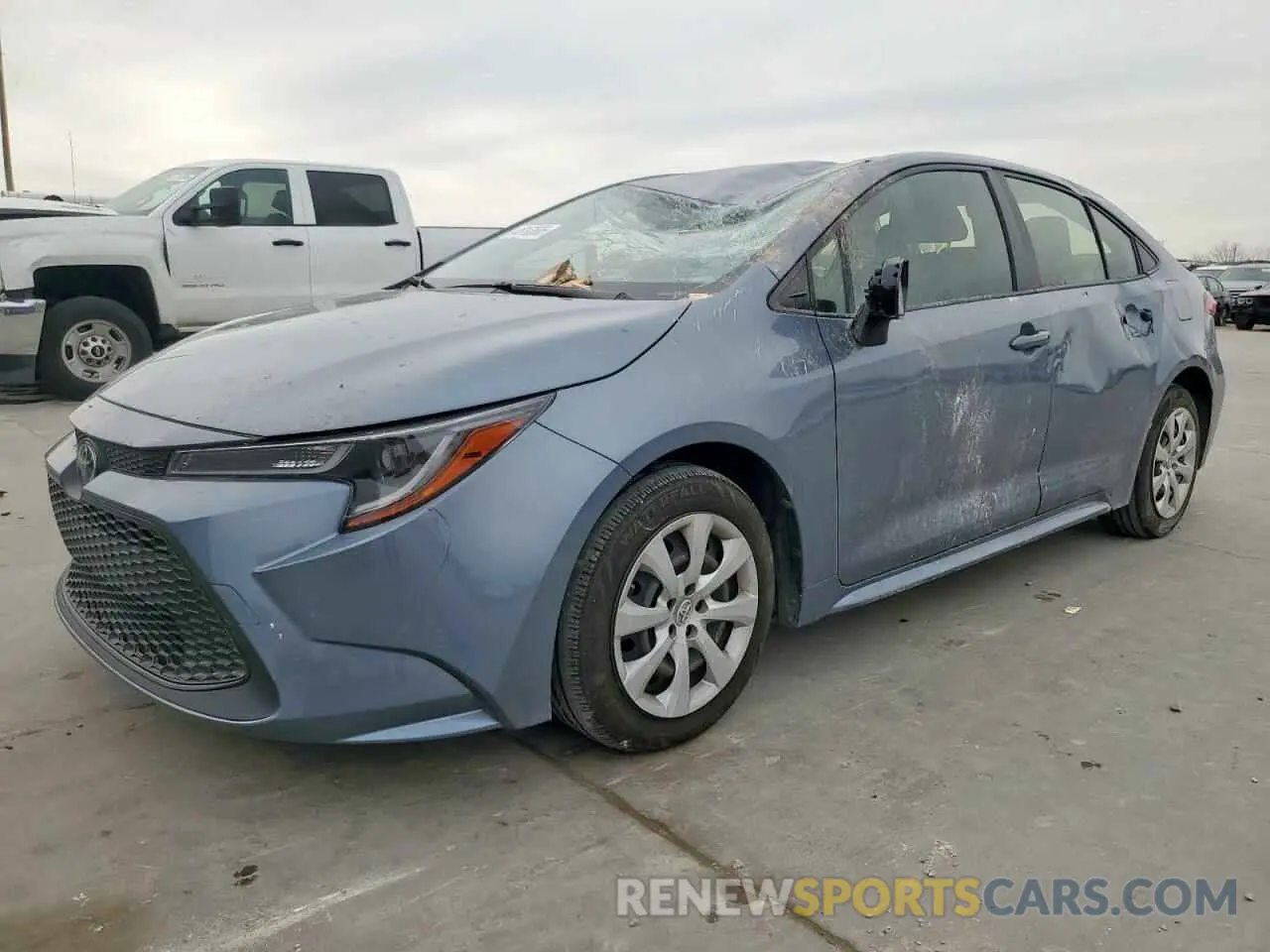 1 Photograph of a damaged car JTDEPMAE6NJ210056 TOYOTA COROLLA 2022