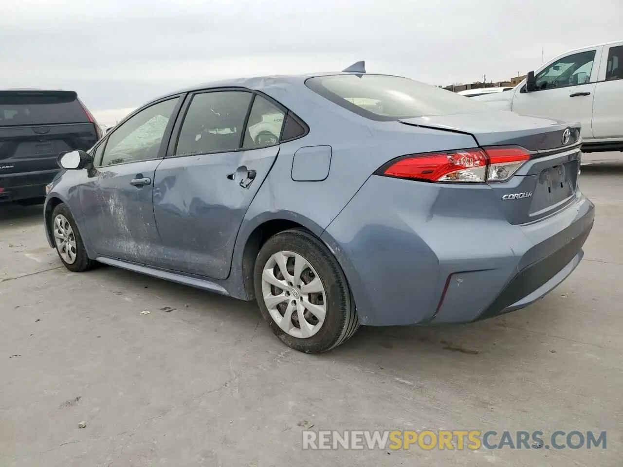 2 Photograph of a damaged car JTDEPMAE6NJ210056 TOYOTA COROLLA 2022