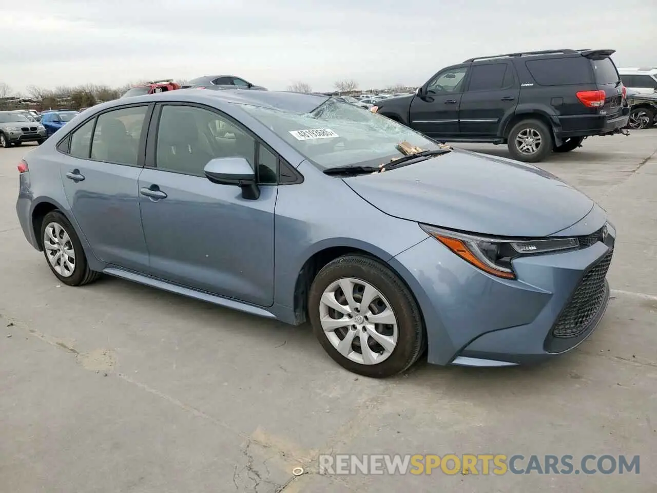 4 Photograph of a damaged car JTDEPMAE6NJ210056 TOYOTA COROLLA 2022