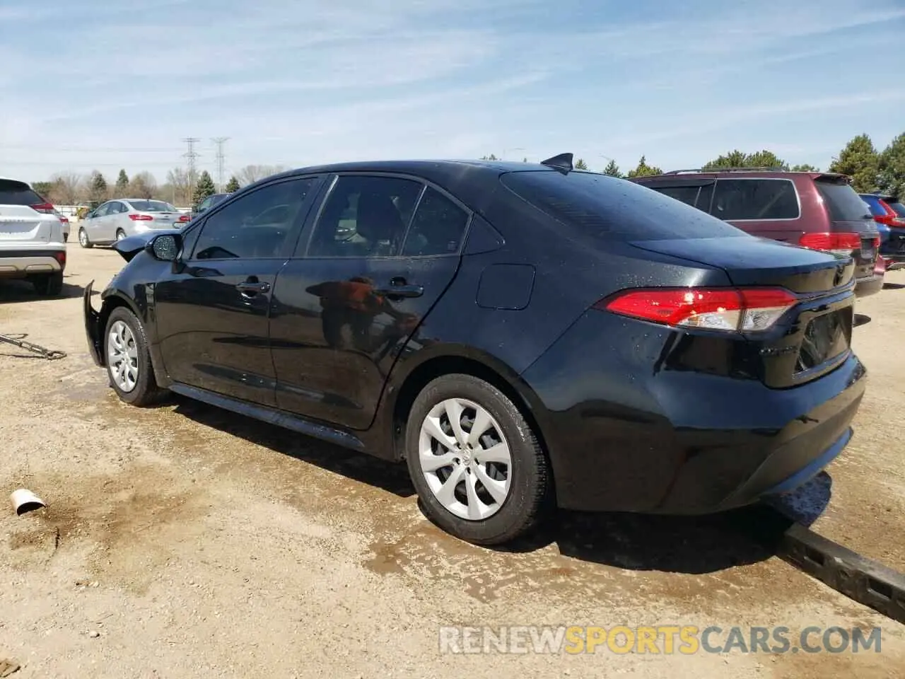 2 Photograph of a damaged car JTDEPMAE6NJ216343 TOYOTA COROLLA 2022