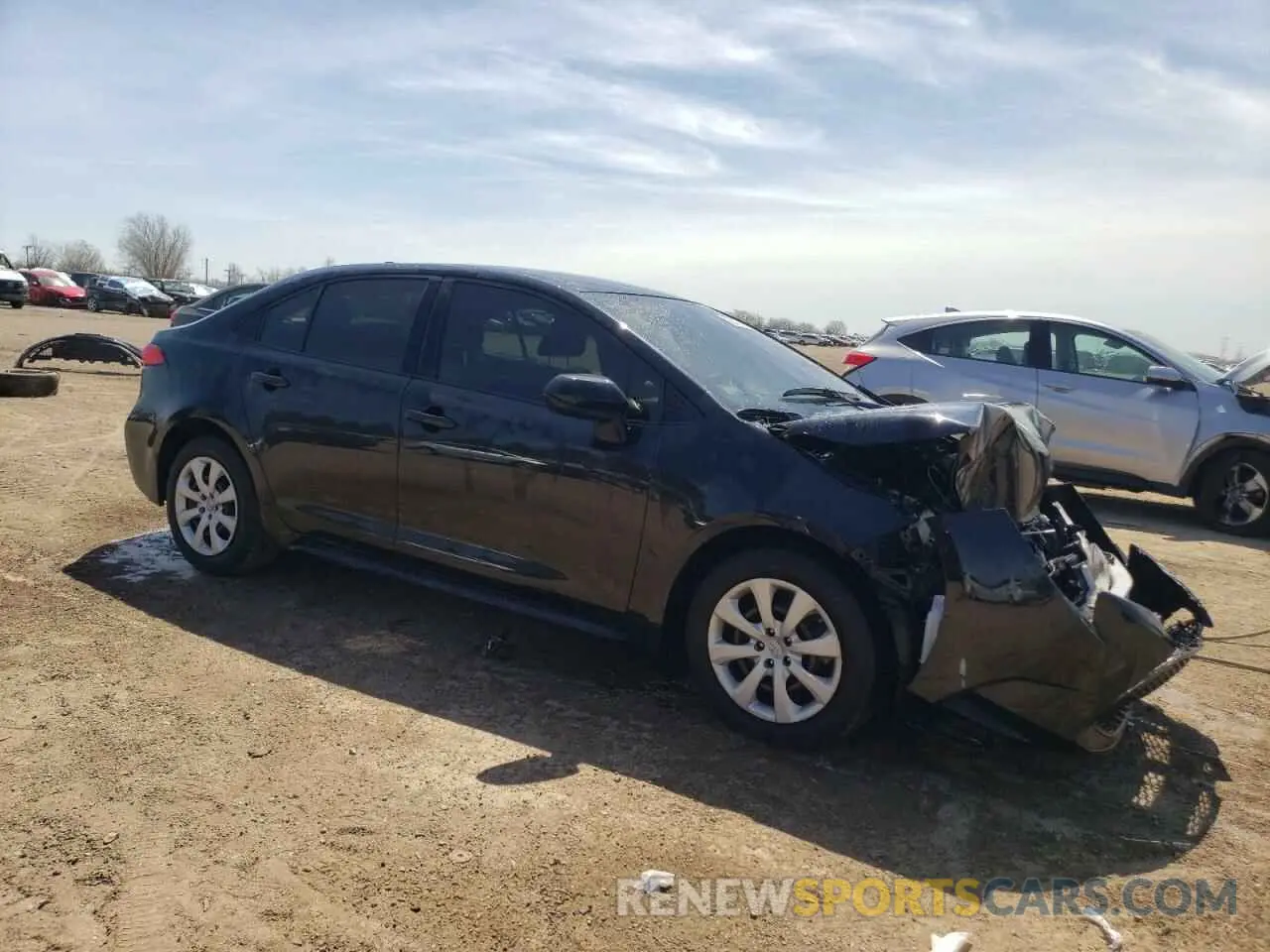 4 Photograph of a damaged car JTDEPMAE6NJ216343 TOYOTA COROLLA 2022