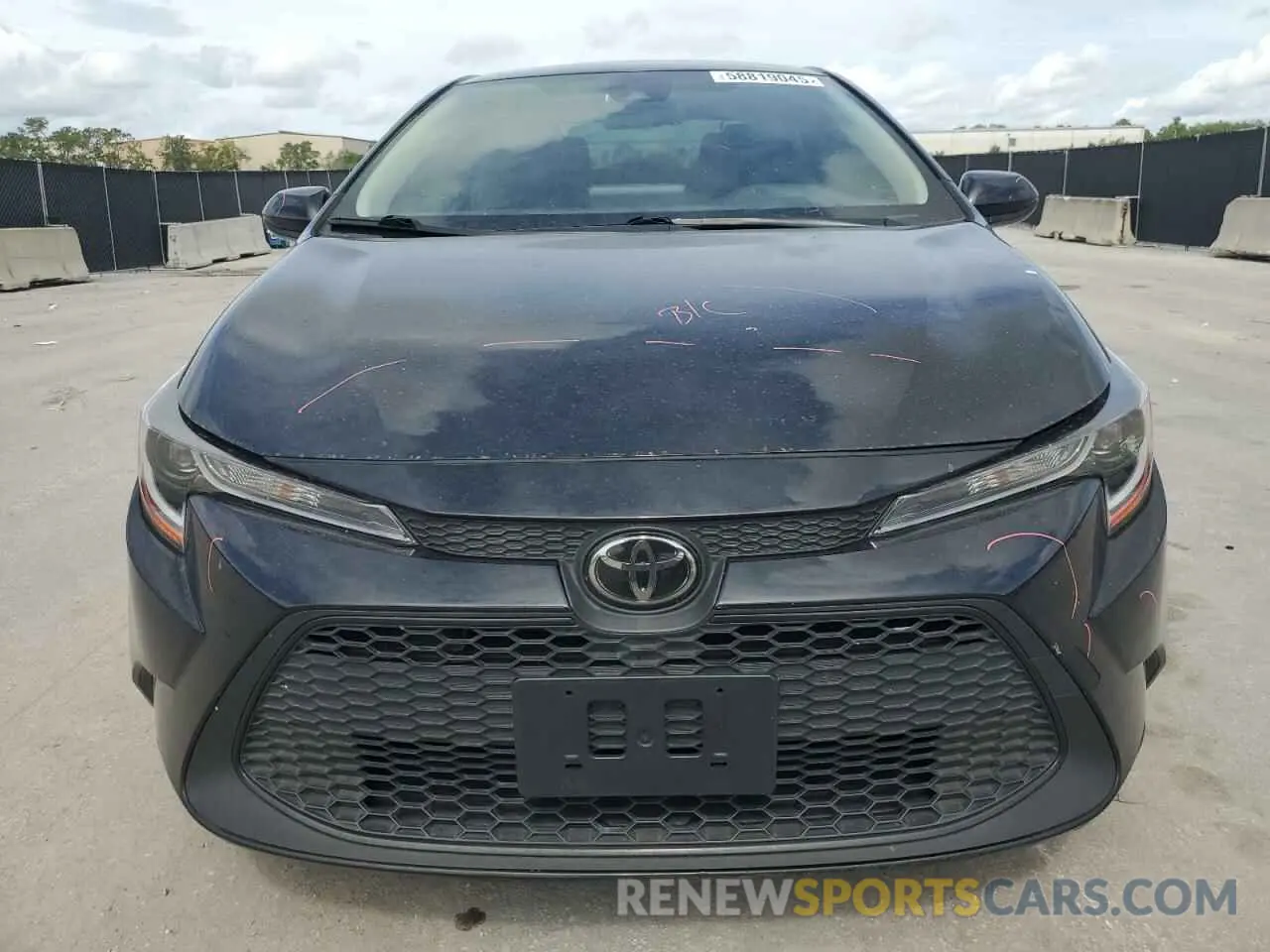 5 Photograph of a damaged car JTDEPMAE6NJ220702 TOYOTA COROLLA 2022