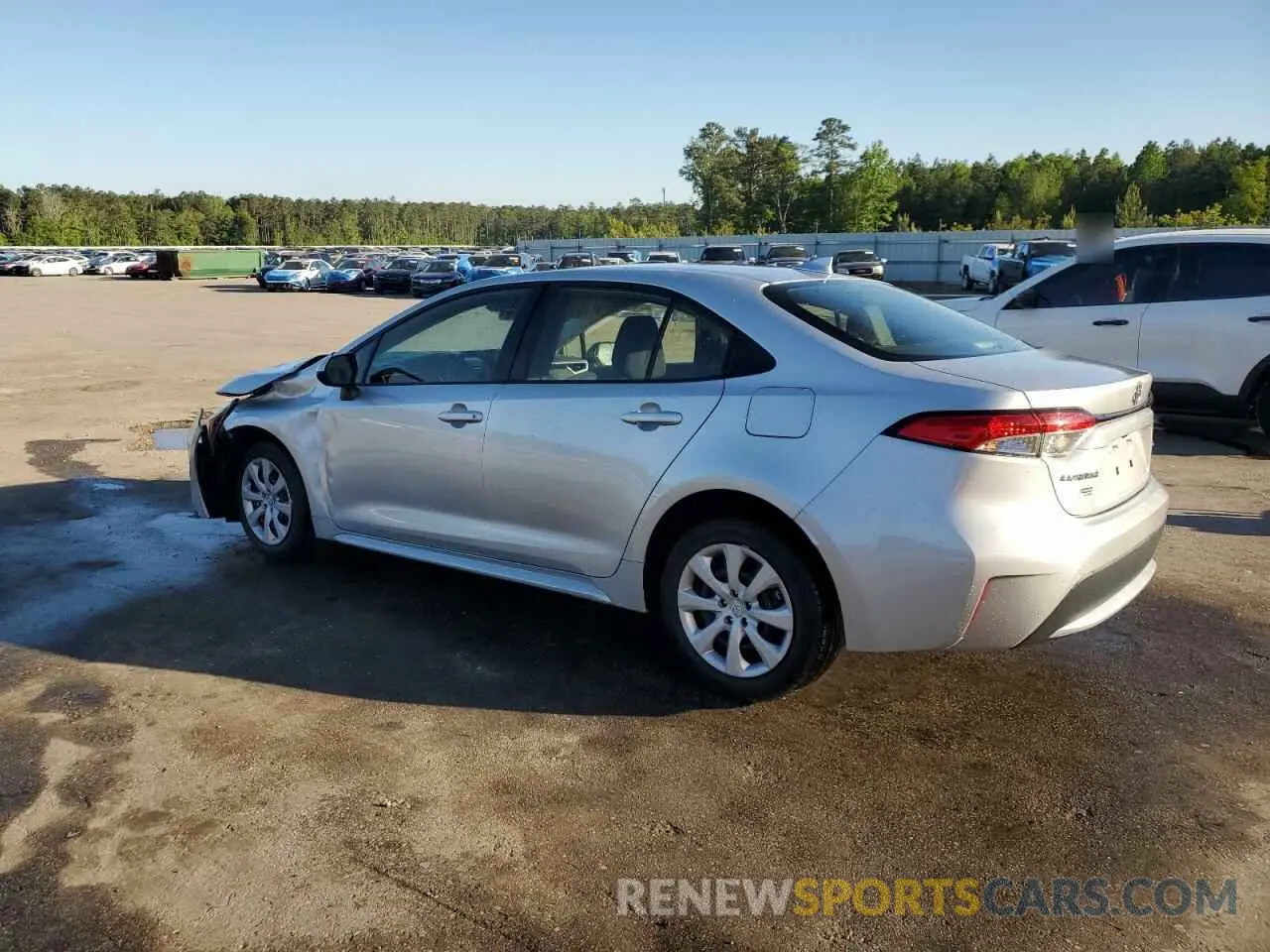 2 Photograph of a damaged car JTDEPMAE6NJ223499 TOYOTA COROLLA 2022