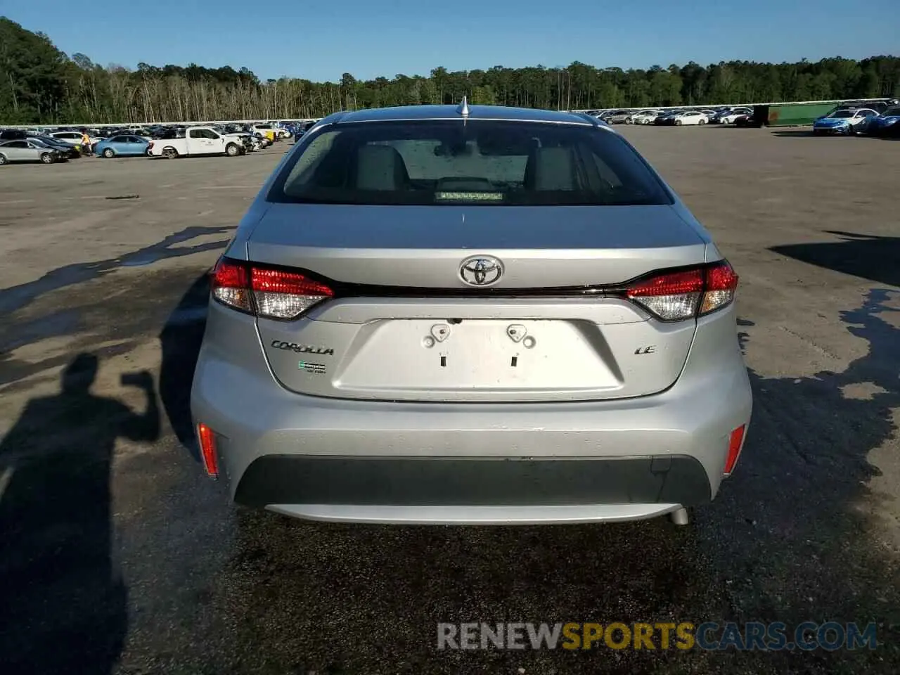 6 Photograph of a damaged car JTDEPMAE6NJ223499 TOYOTA COROLLA 2022