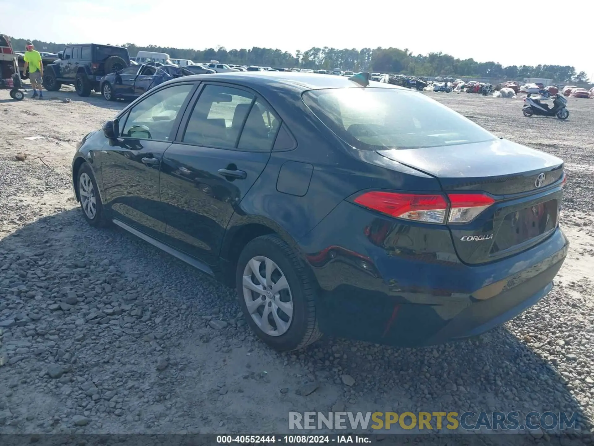3 Photograph of a damaged car JTDEPMAE6NJ225057 TOYOTA COROLLA 2022