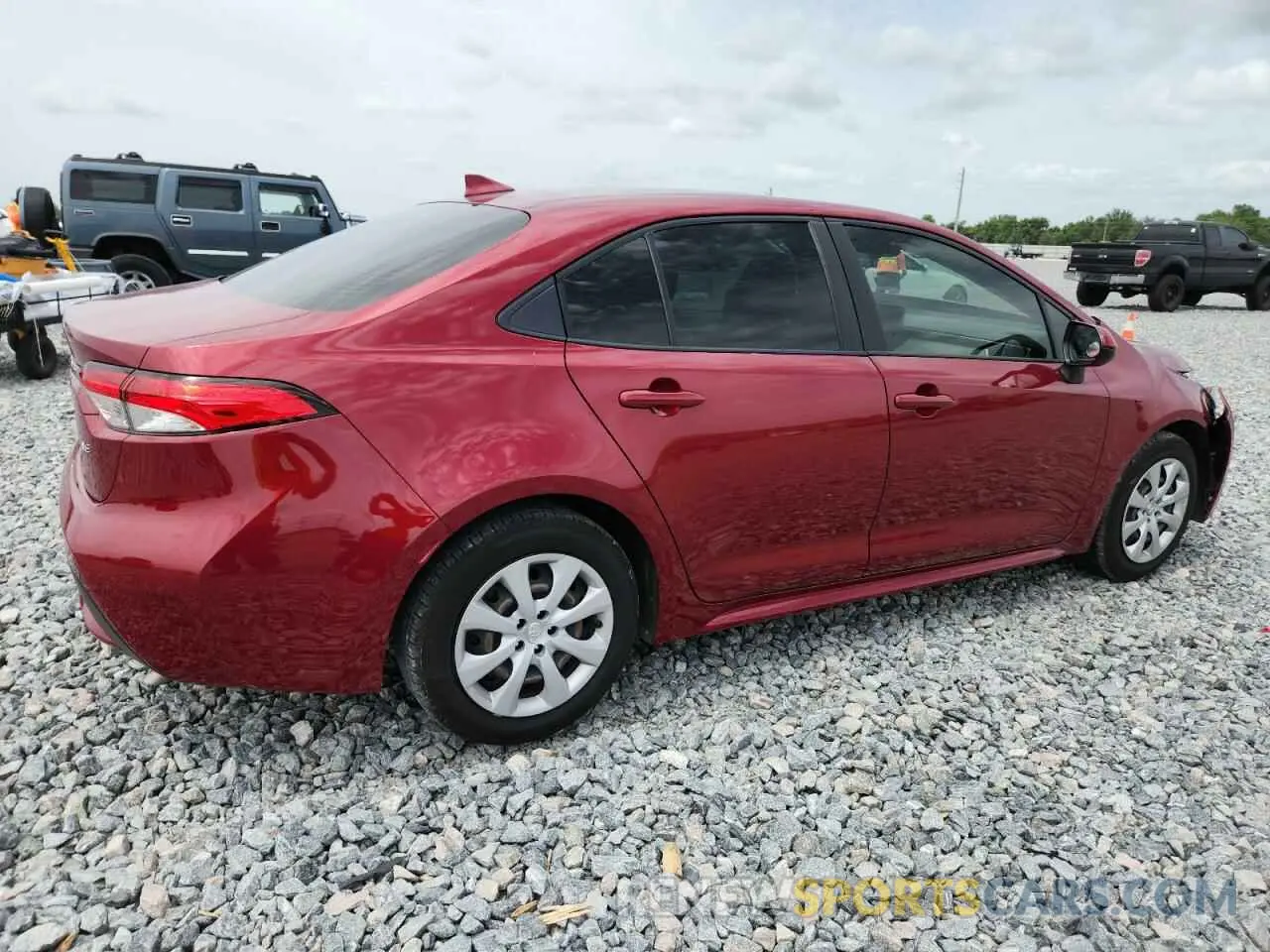3 Photograph of a damaged car JTDEPMAE6NJ227228 TOYOTA COROLLA 2022